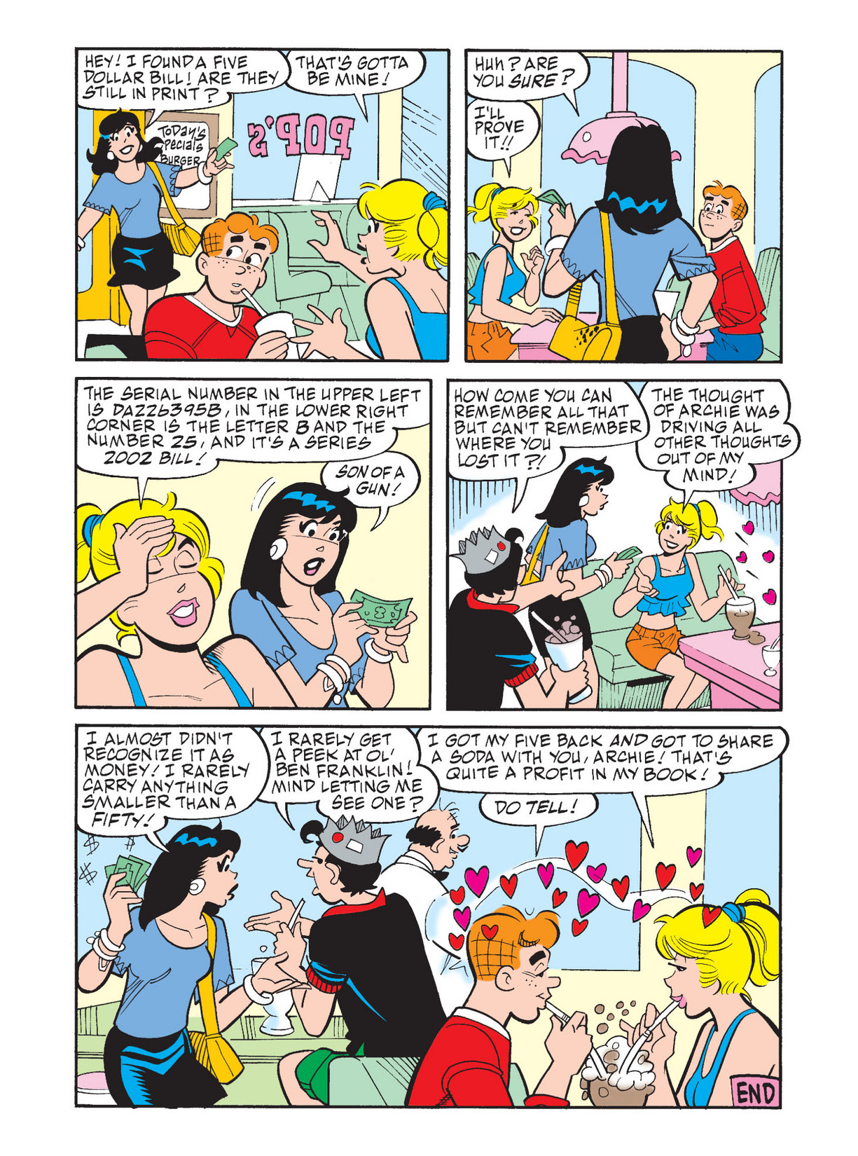 Read online Betty and Veronica Double Digest comic -  Issue #202 - 127