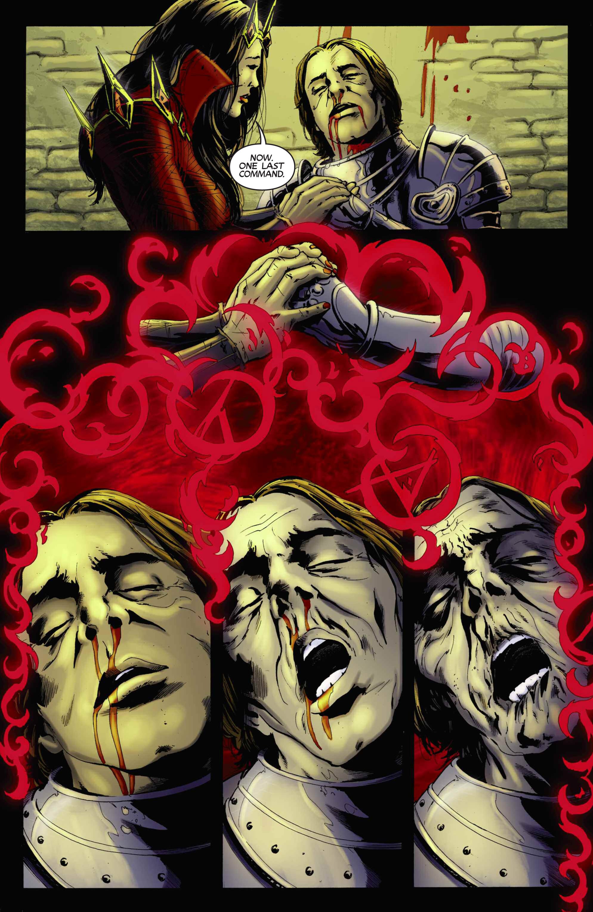 Read online Blood Queen Vs. Dracula comic -  Issue #3 - 21