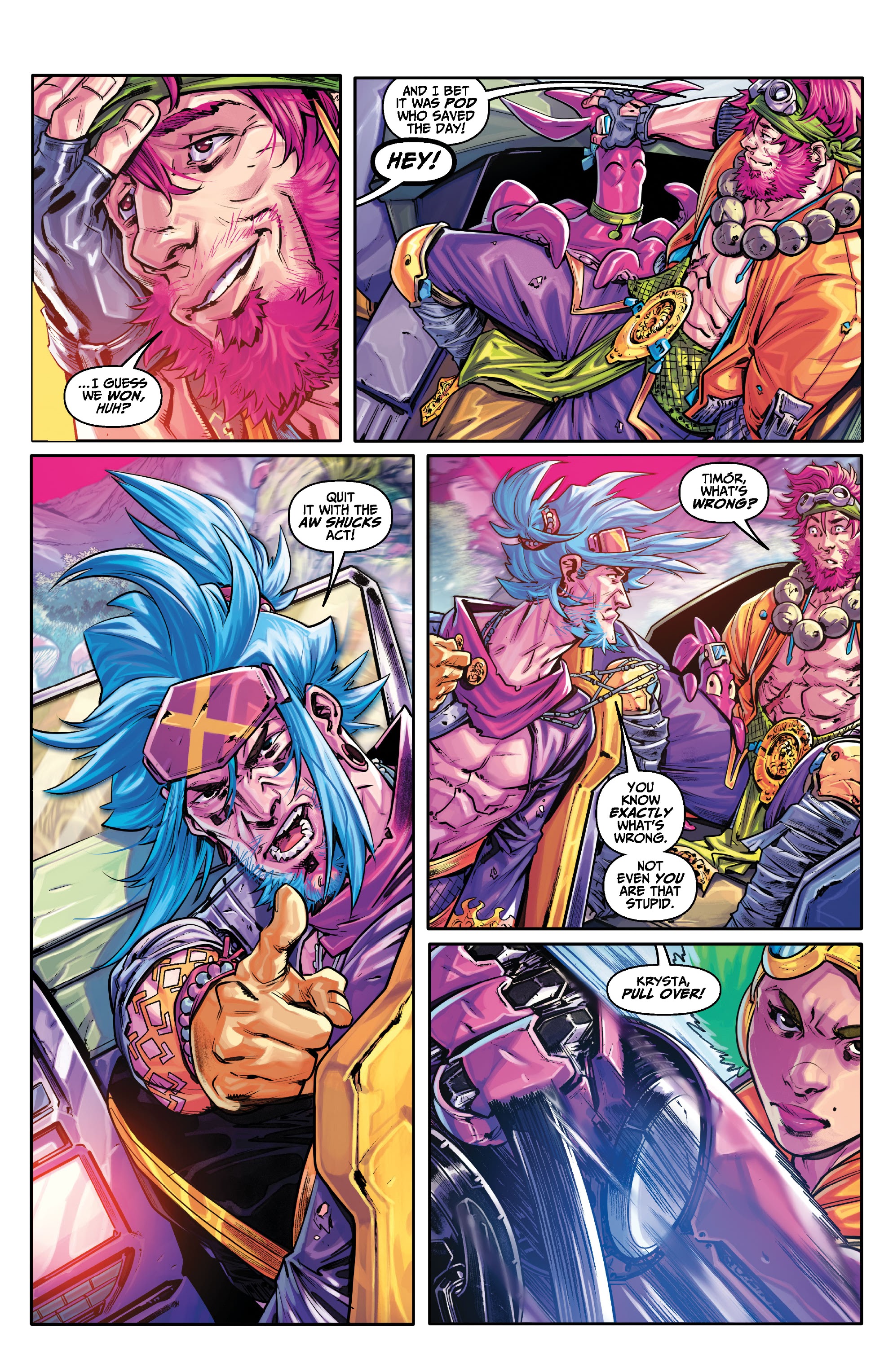 Read online No One Left To Fight II comic -  Issue #1 - 6