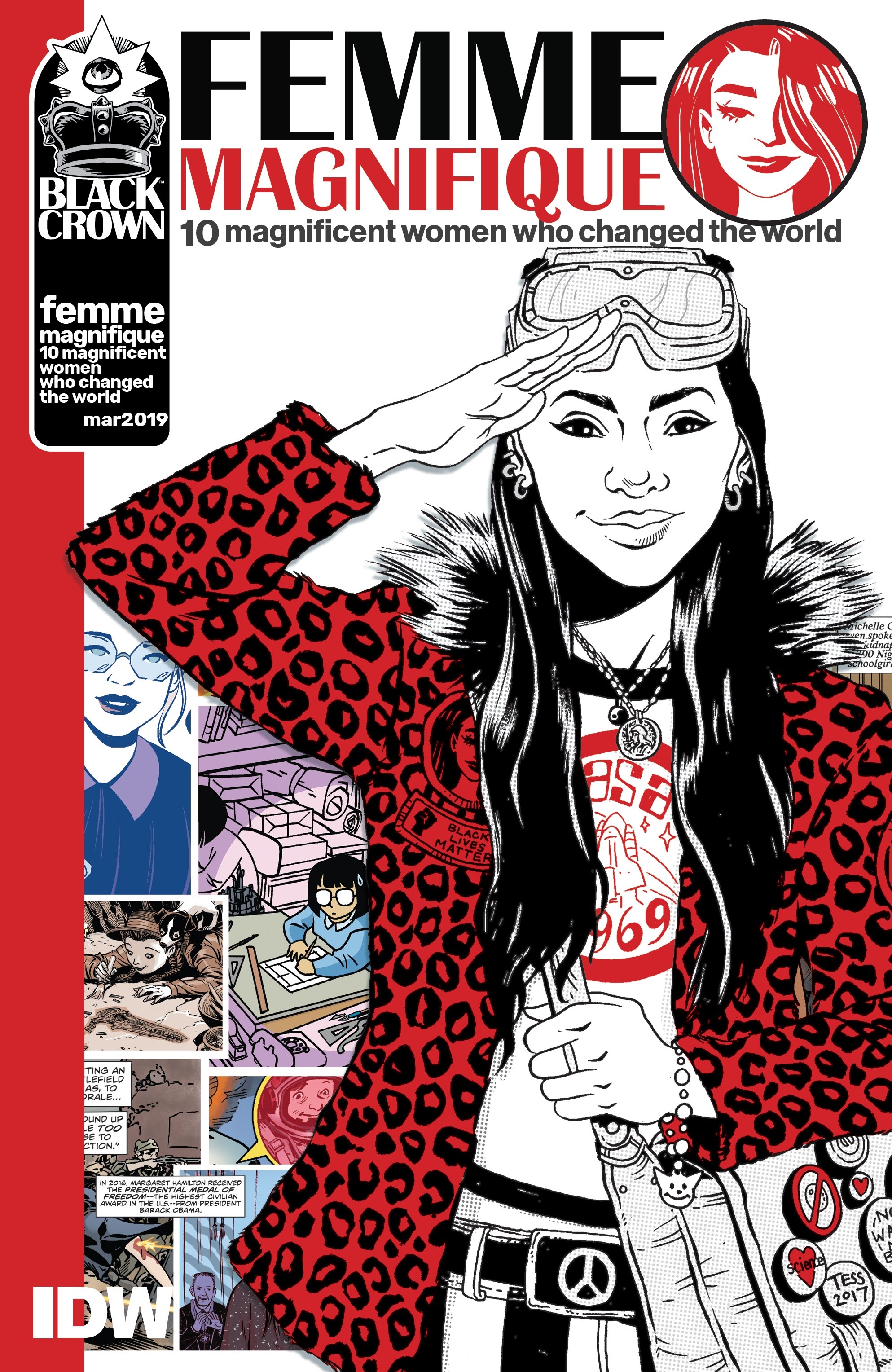 Read online Femme Magnifique: 10 Magnificent Women Who Changed the World comic -  Issue # Full - 1