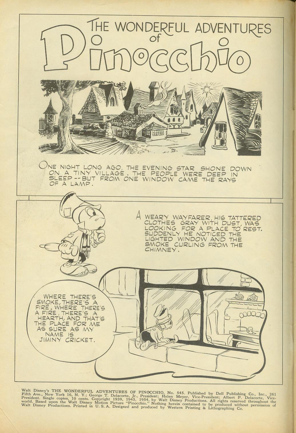 Read online Four Color Comics comic -  Issue #545 - 2