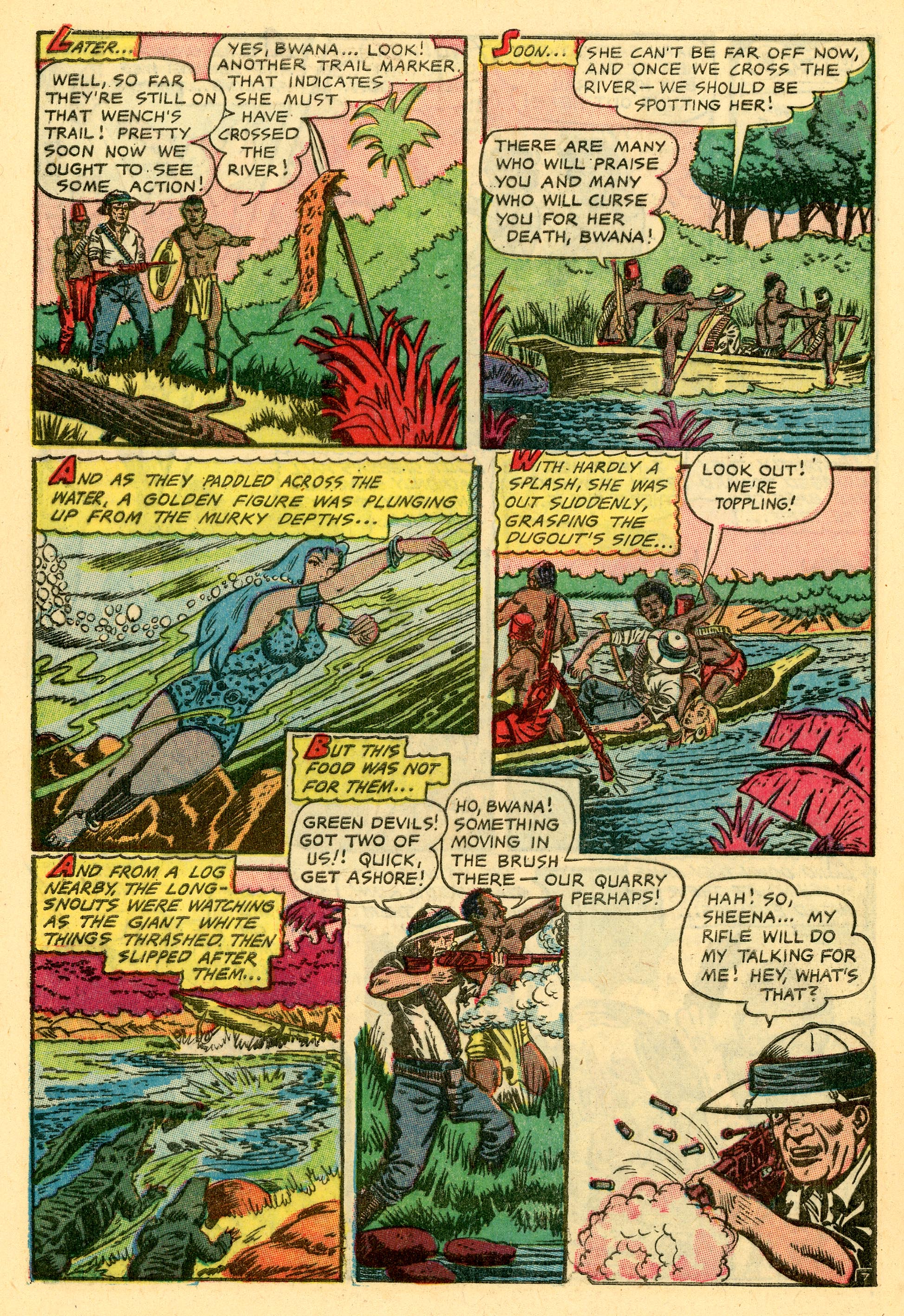 Read online Sheena, Queen of the Jungle (1942) comic -  Issue #17 - 32