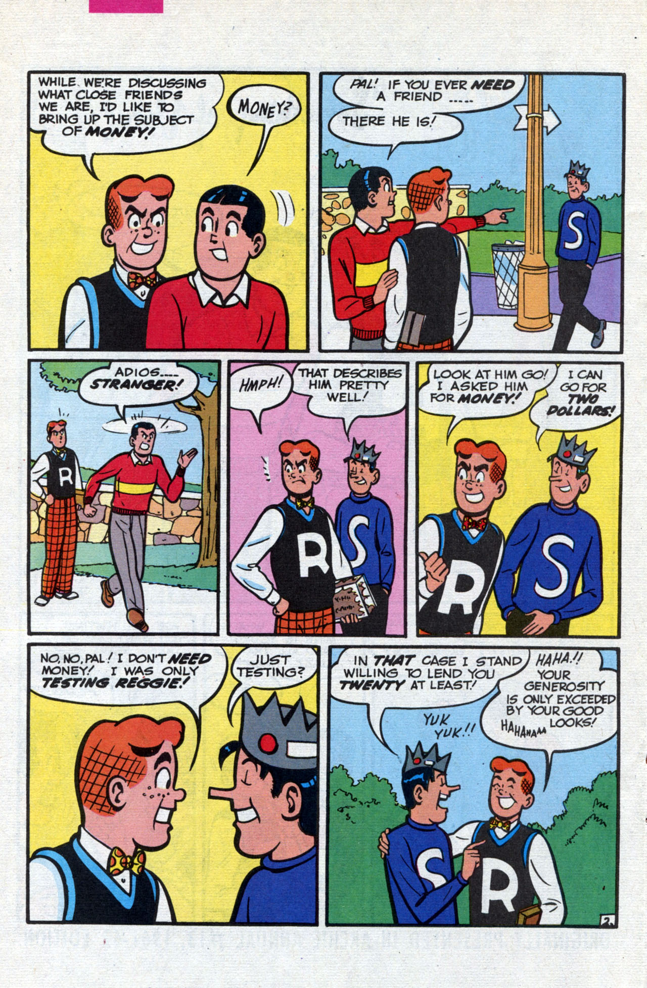 Read online Reggie's Revenge comic -  Issue #2 - 28