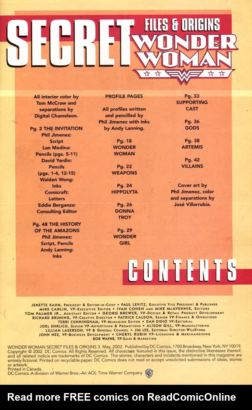 Read online Wonder Woman Secret Files comic -  Issue #3 - 2