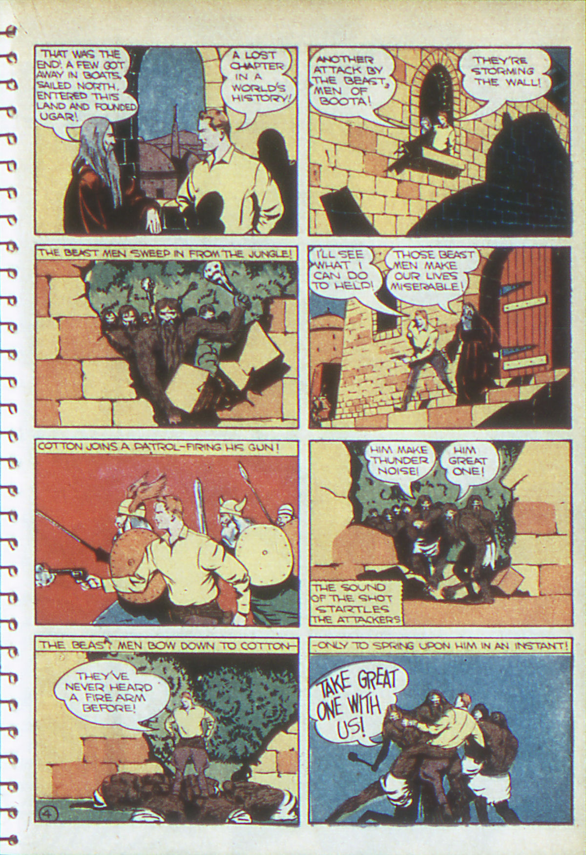 Read online Adventure Comics (1938) comic -  Issue #54 - 36