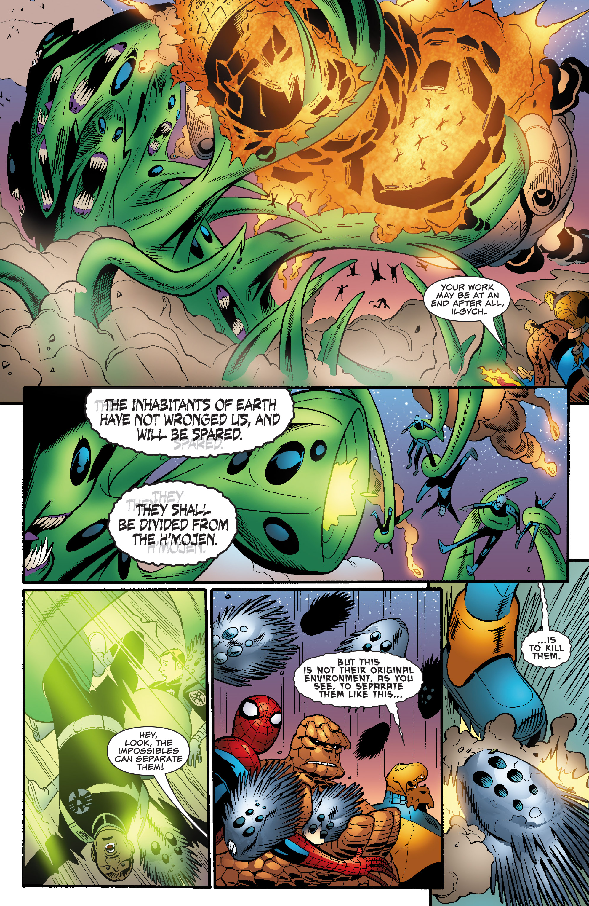 Read online Spider-Man and the Fantastic Four comic -  Issue #4 - 17