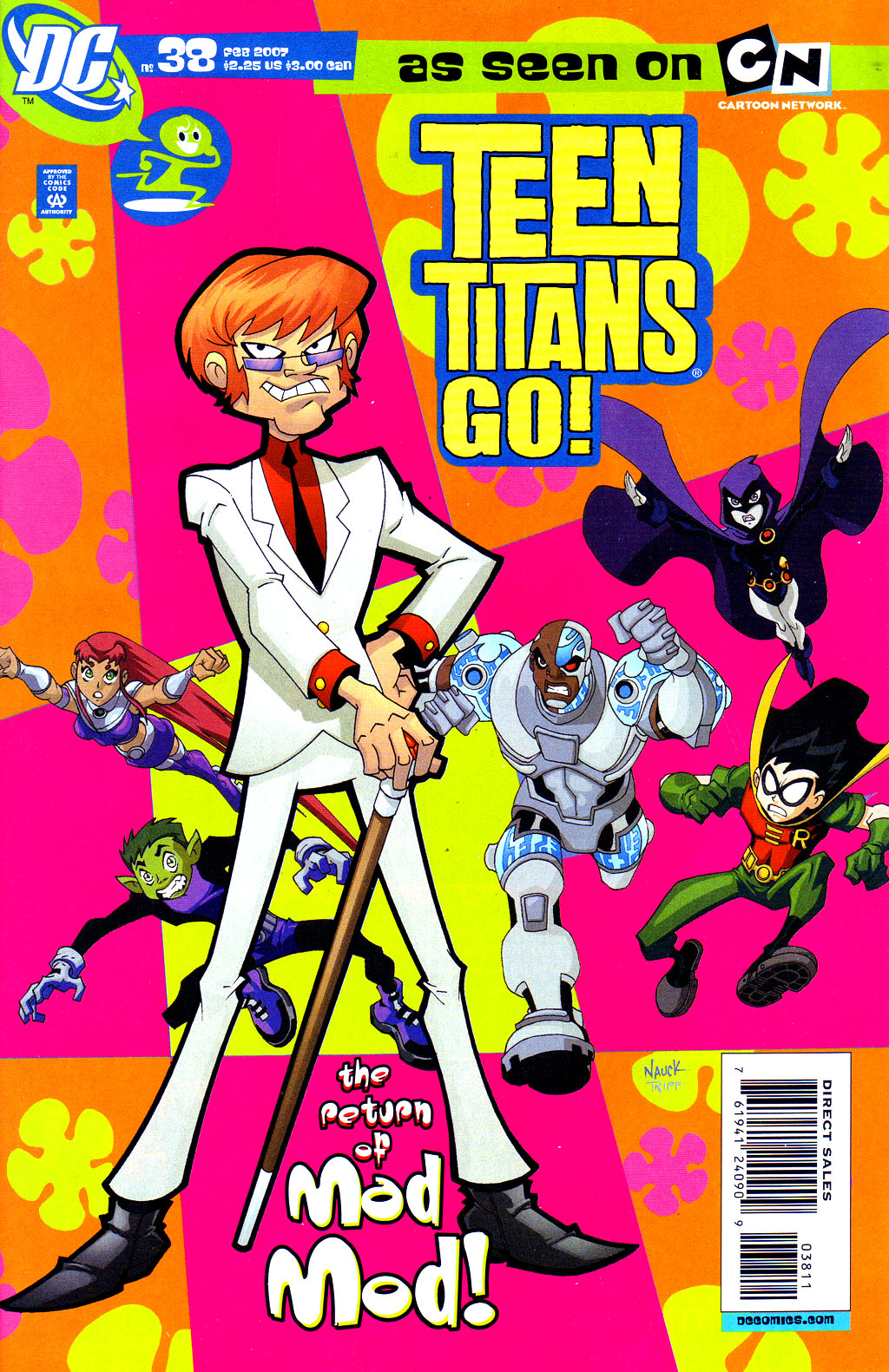 Read online Teen Titans Go! (2003) comic -  Issue #38 - 1