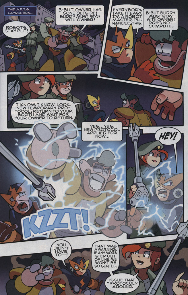 Read online Mega Man comic -  Issue #14 - 15