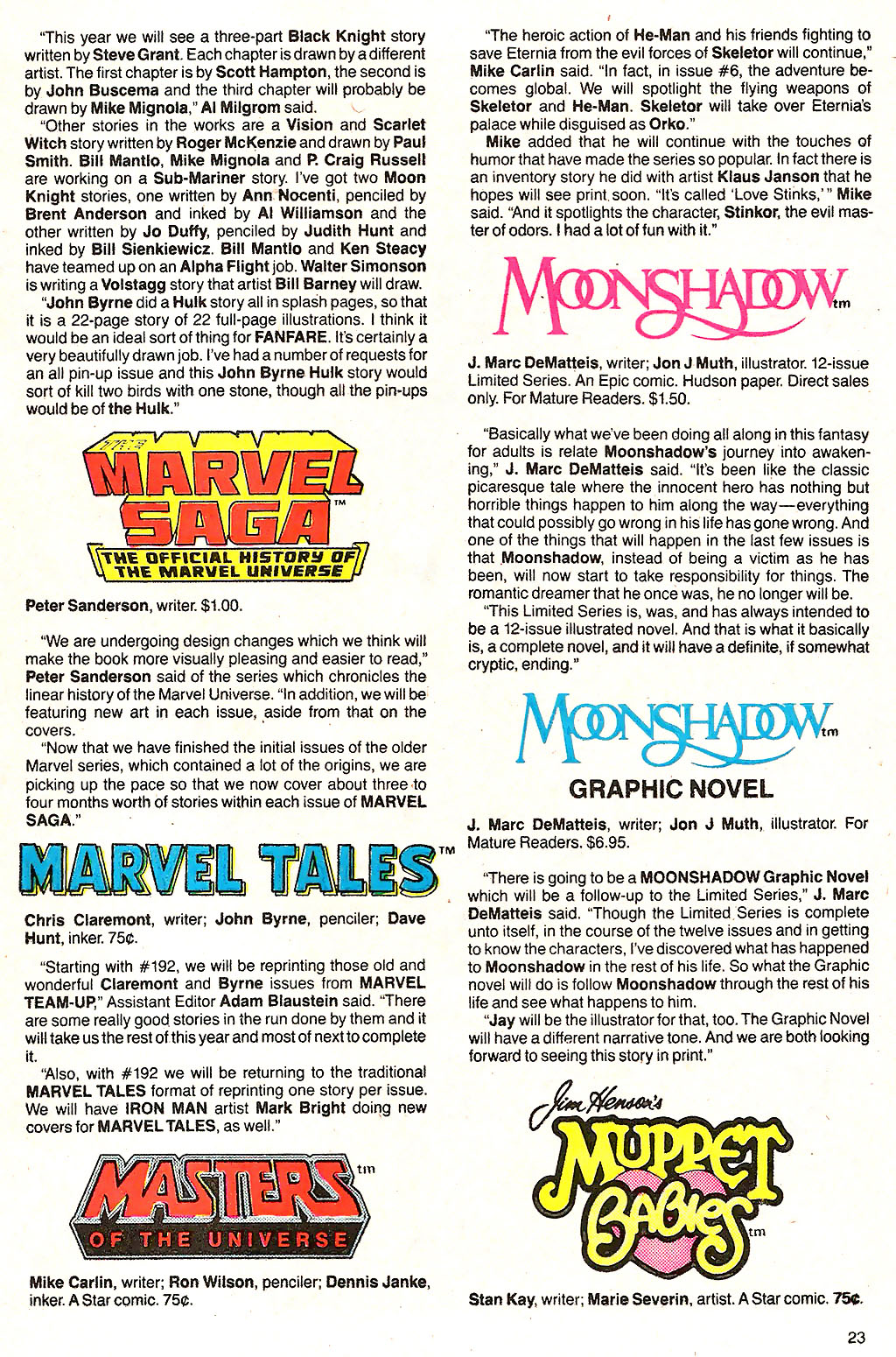 Read online Marvel Age comic -  Issue # _Annual 2 - 25