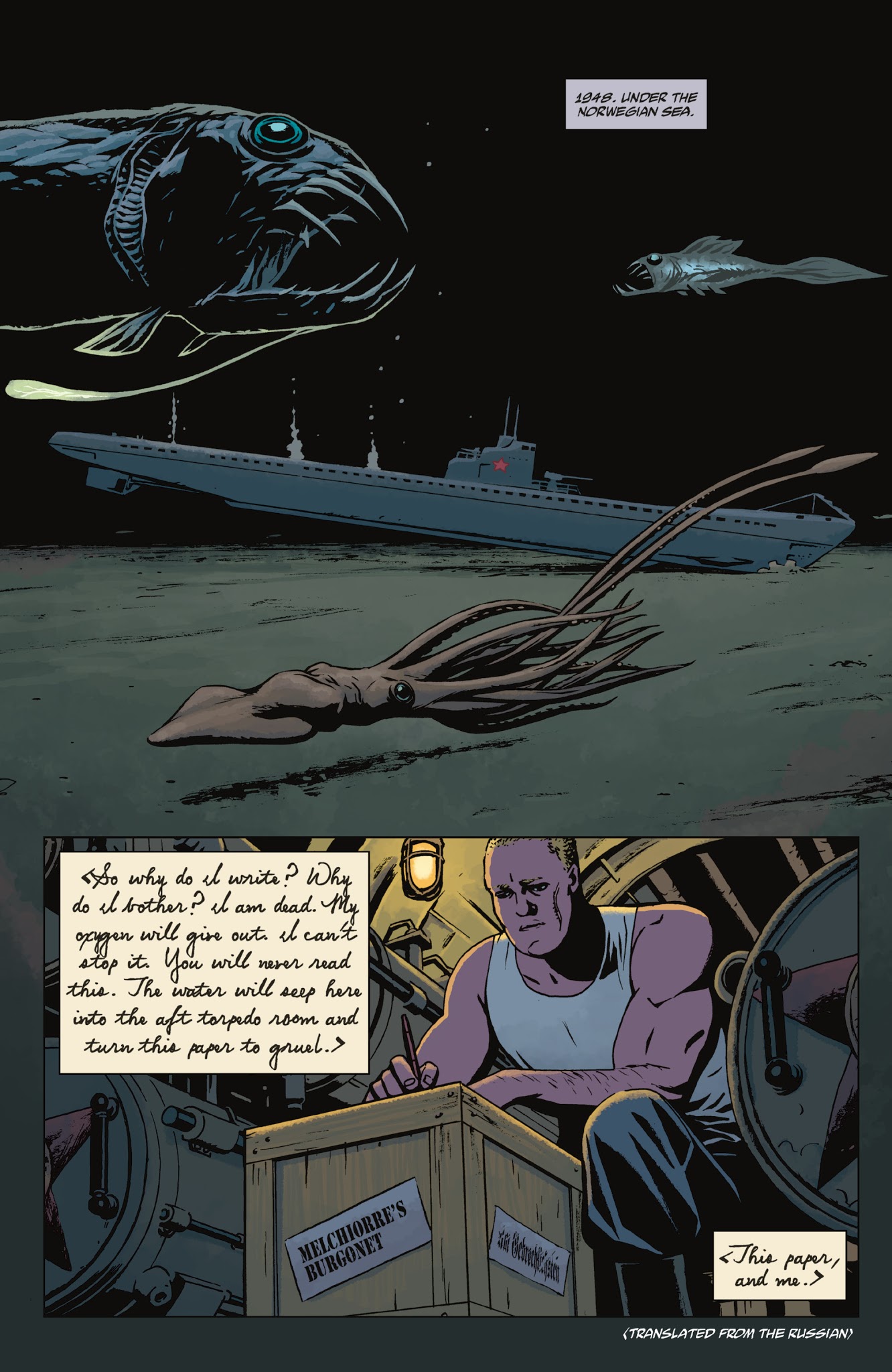 Read online Abe Sapien: The Devil Does Not Jest and Other Stories comic -  Issue # TPB - 36