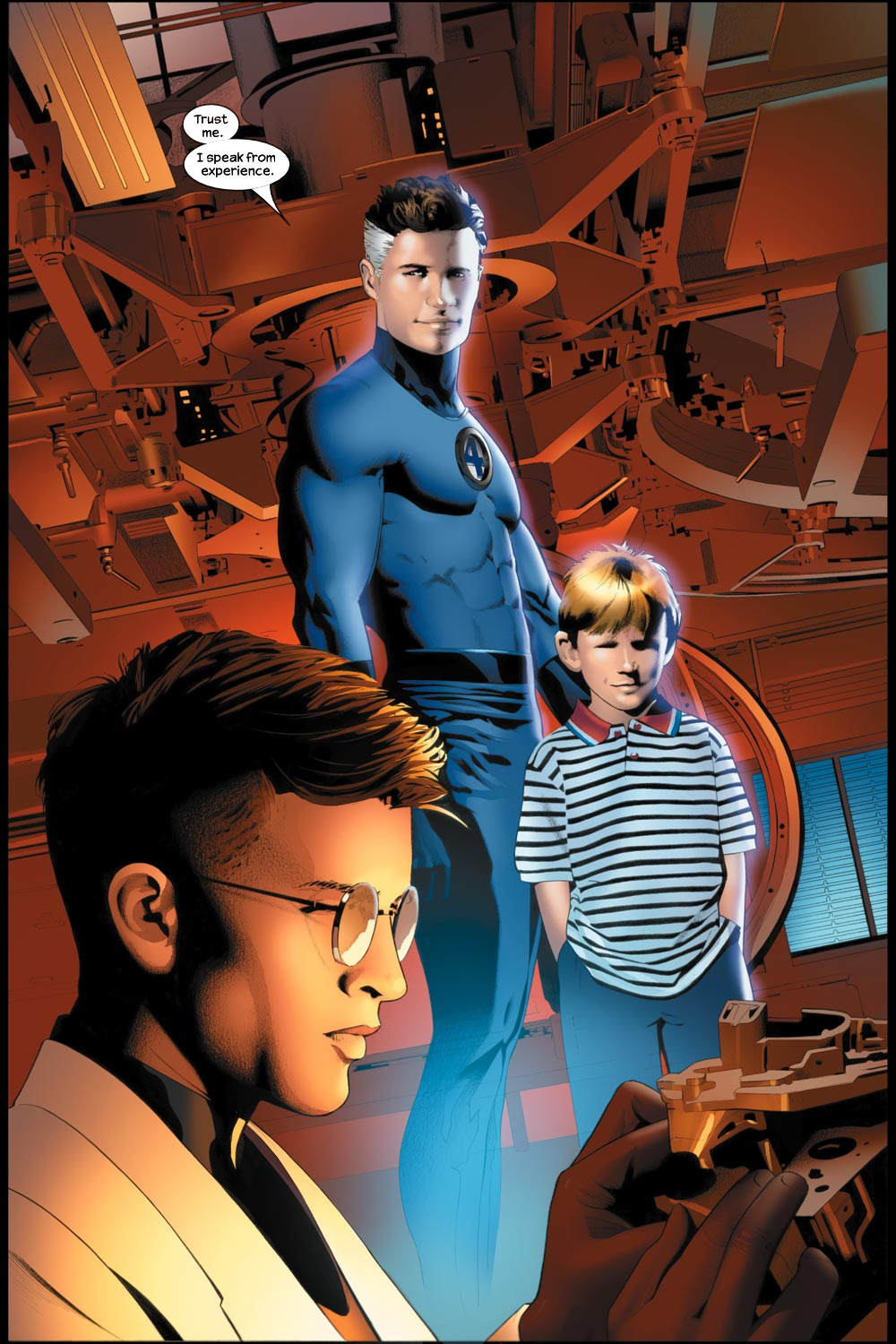 Read online Ultimate Fantastic Four (2004) comic -  Issue #21 - 17