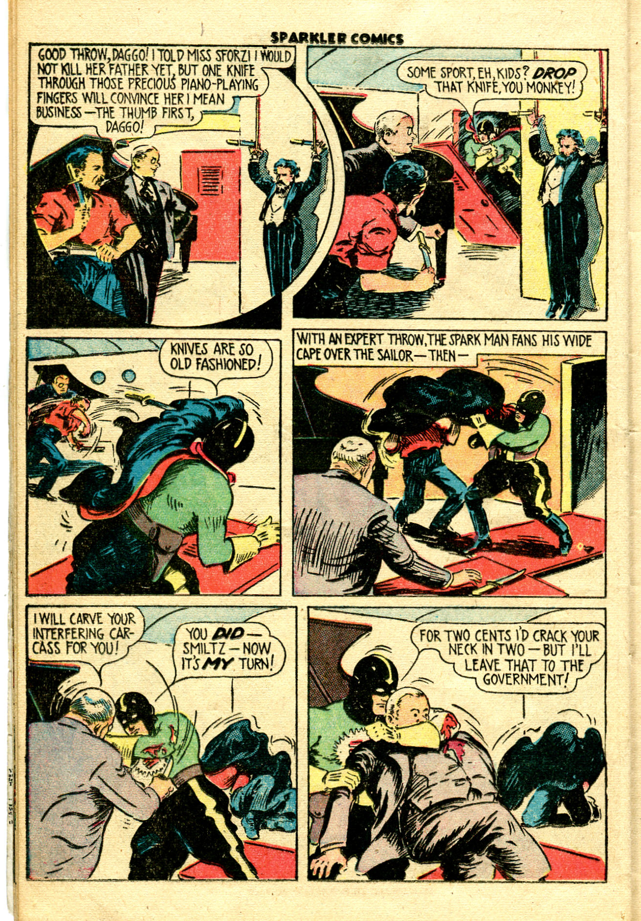 Read online Sparkler Comics comic -  Issue #52 - 38
