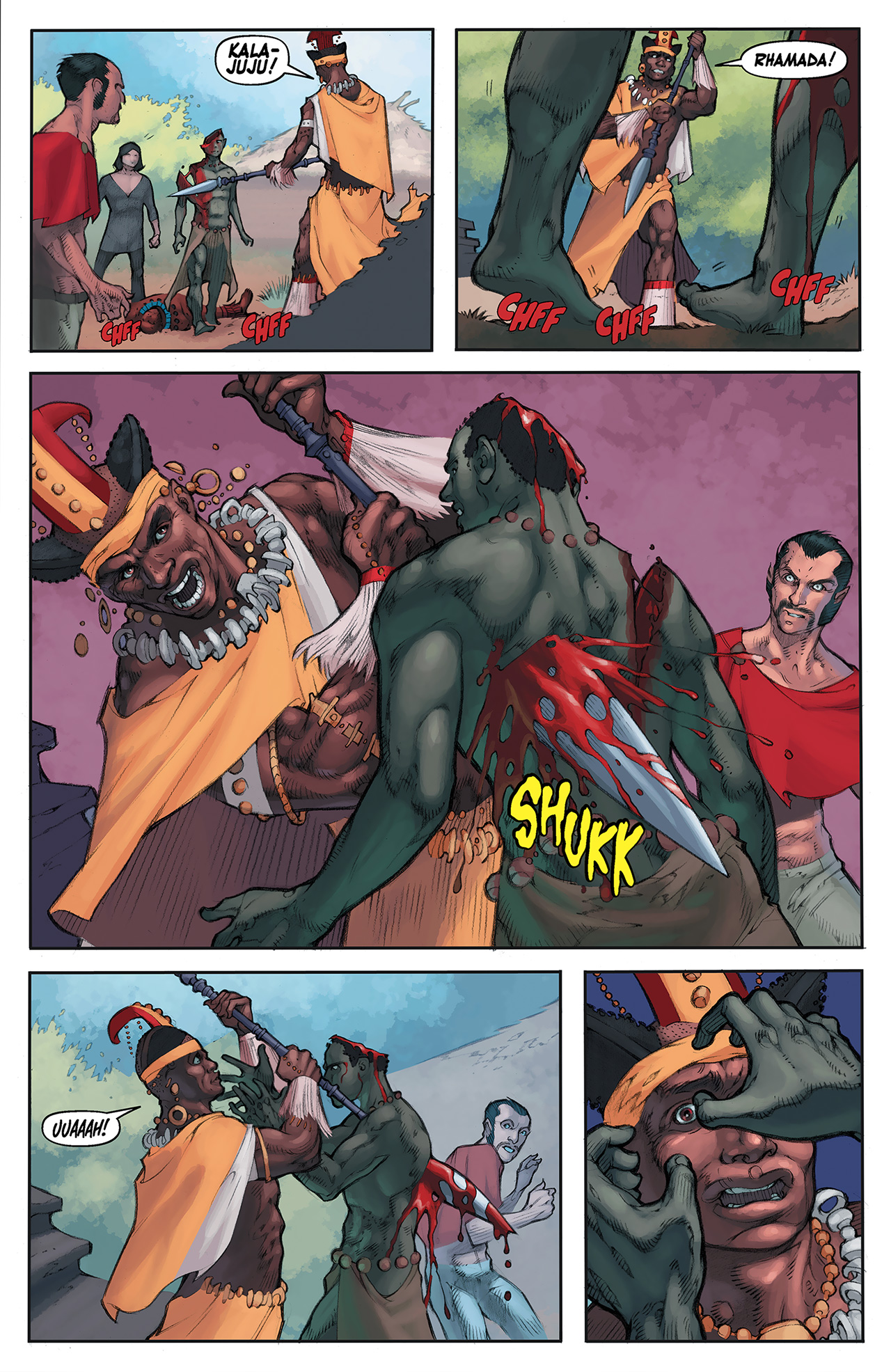 Read online Solomon Kane: Red Shadows comic -  Issue #4 - 7