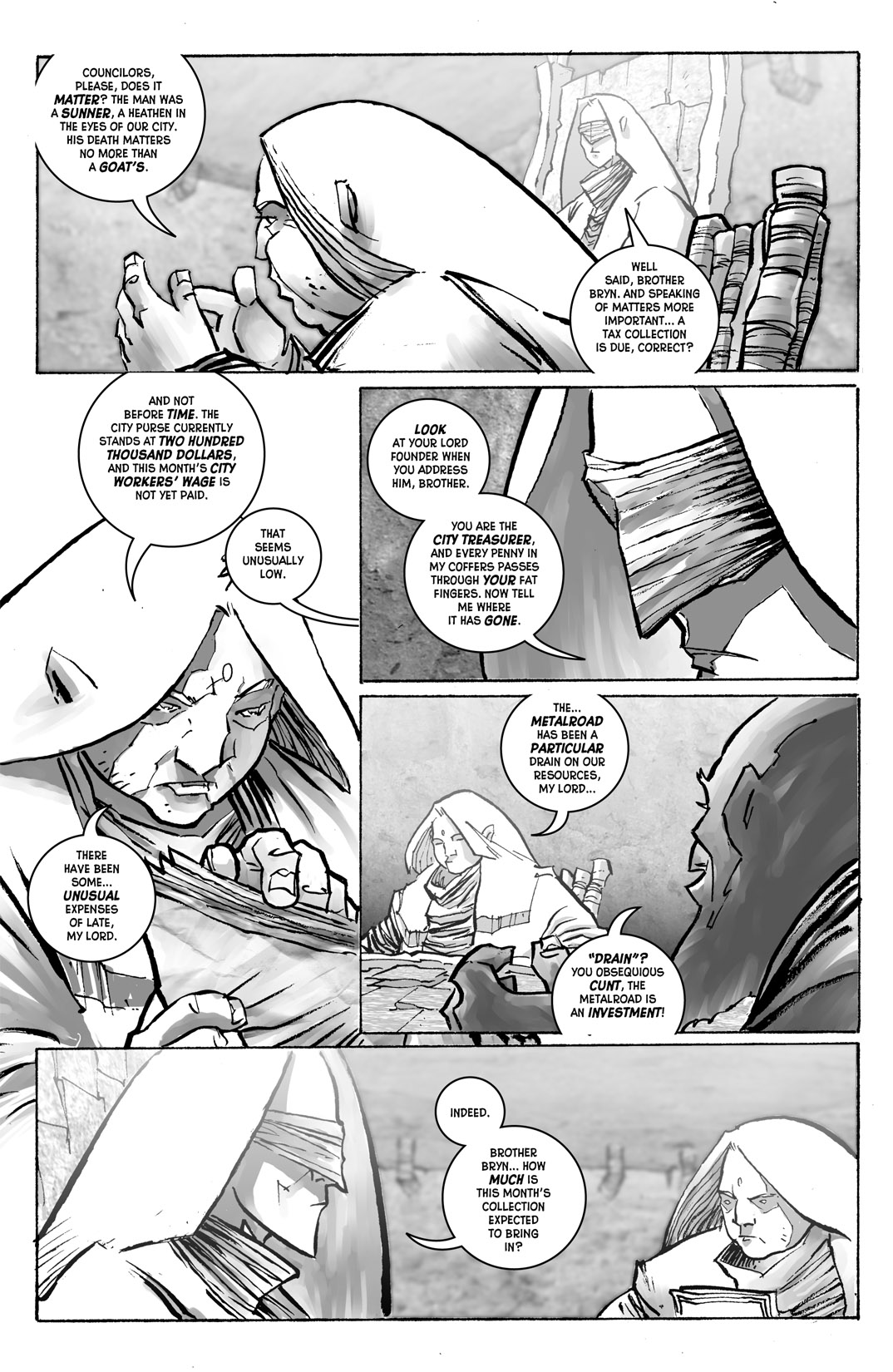 Read online Wasteland (2006) comic -  Issue #4 - 16