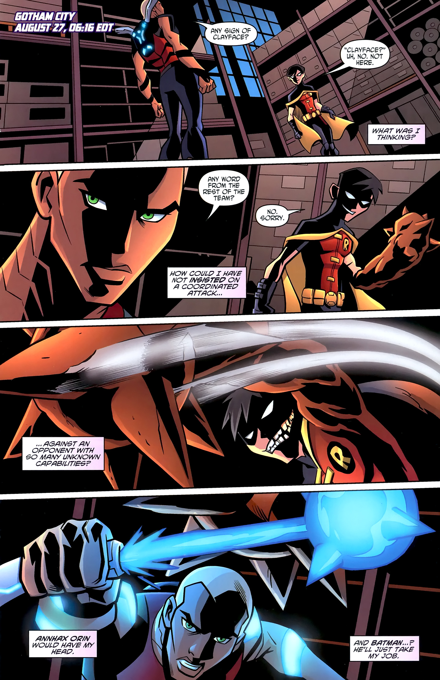 Read online Young Justice (2011) comic -  Issue #13 - 15