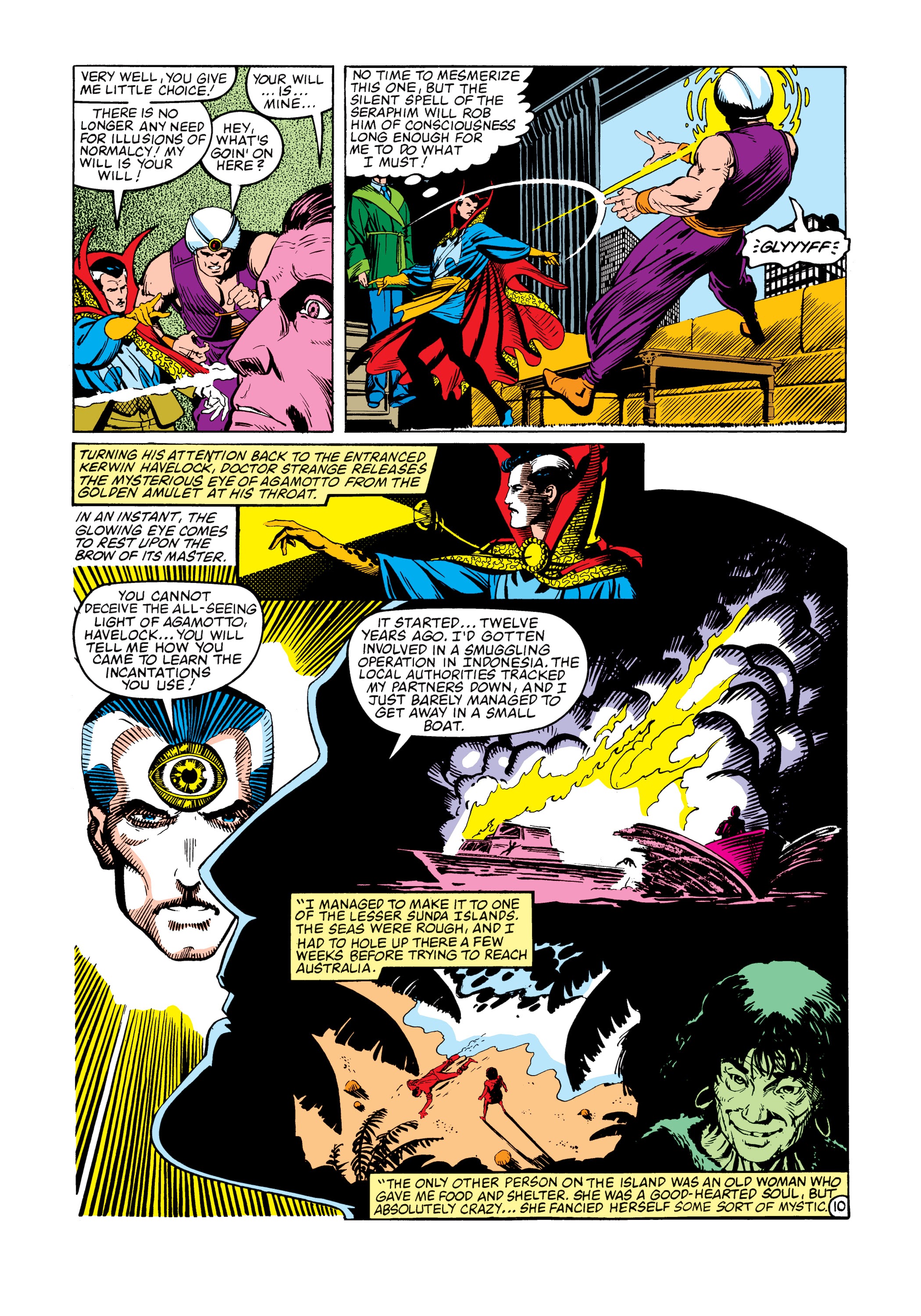 Read online Marvel Masterworks: Doctor Strange comic -  Issue # TPB 10 (Part 2) - 76