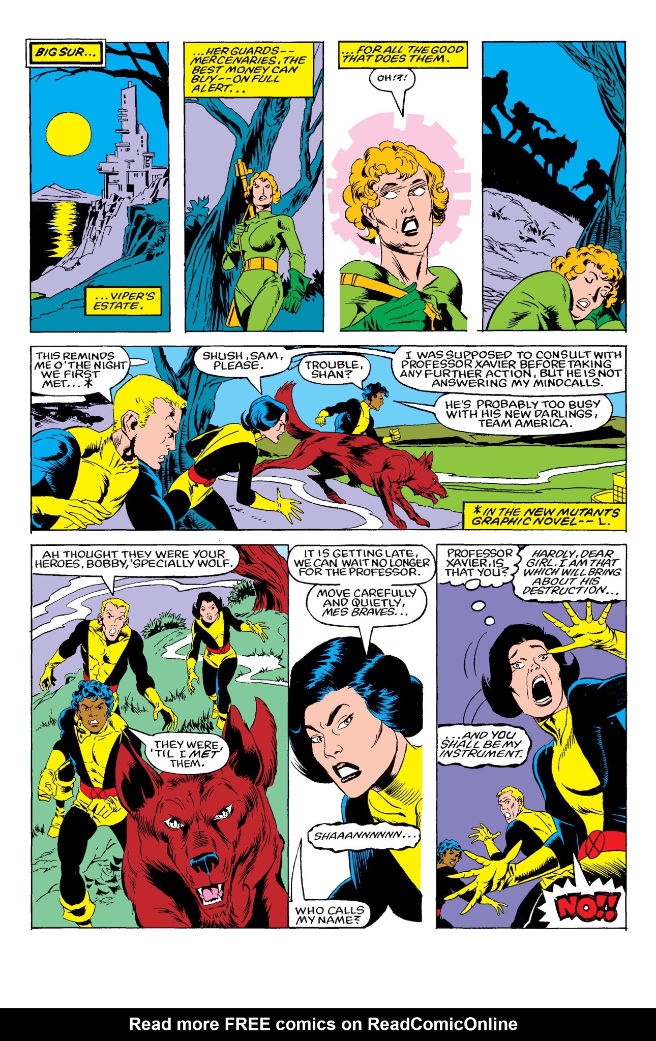 Read online New Mutants Classic comic -  Issue # TPB 1 - 205