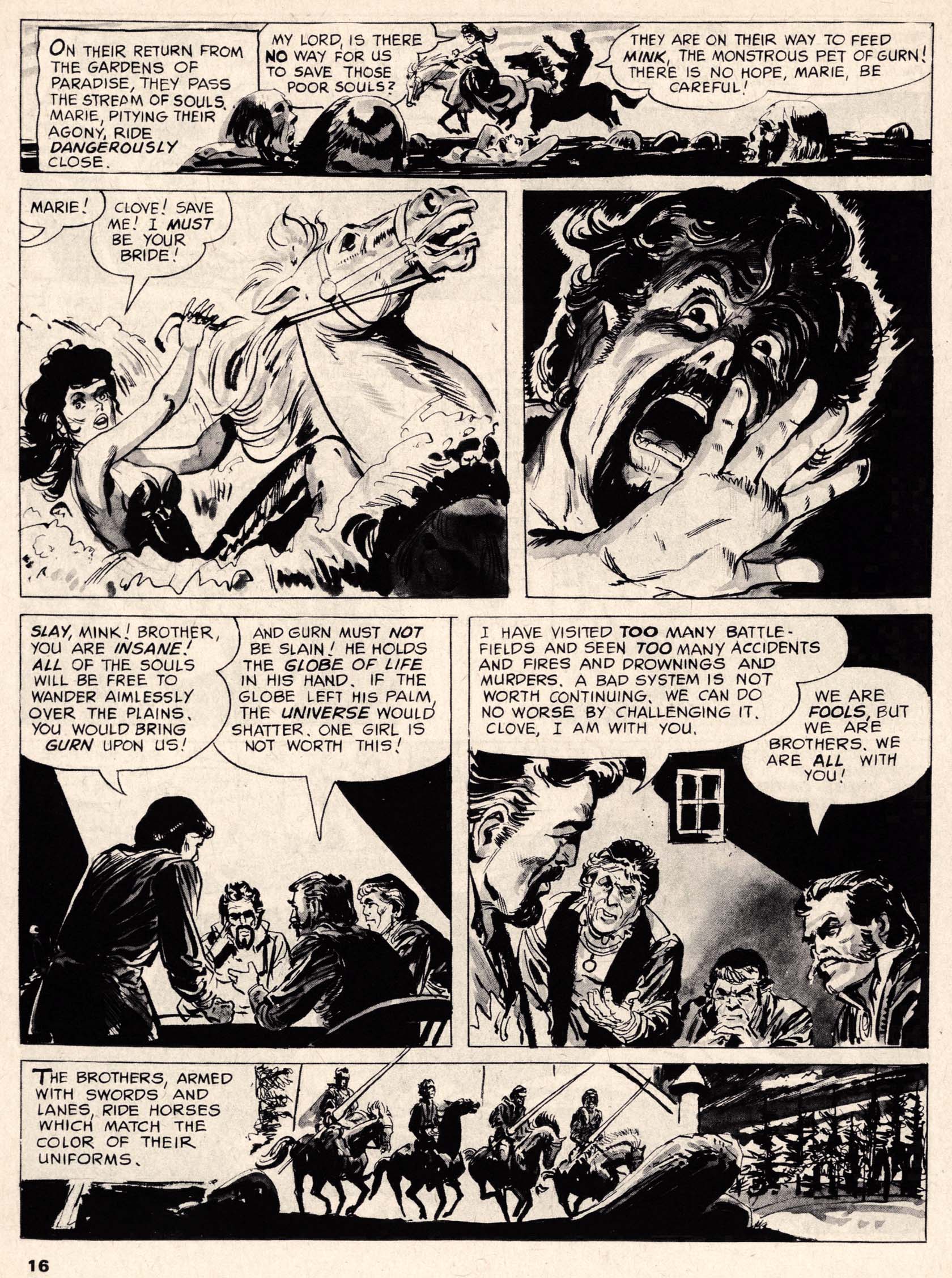 Read online Vampirella (1969) comic -  Issue #6 - 16