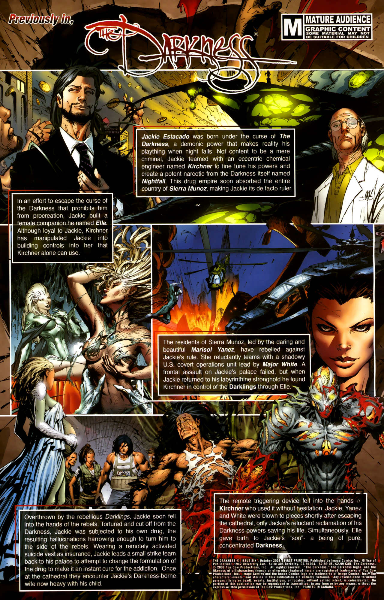 Read online The Darkness (2007) comic -  Issue #6 - 3