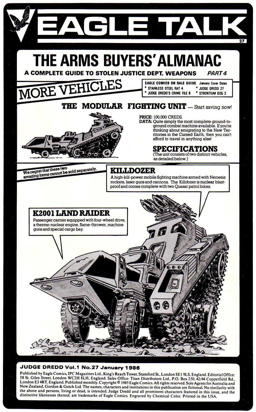 Read online Judge Dredd (1983) comic -  Issue #27 - 2