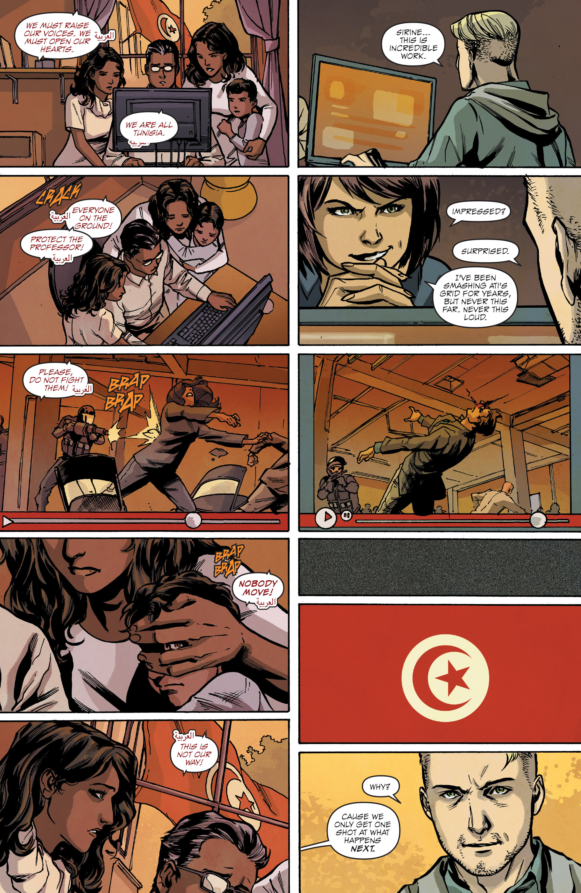 Read online Hacktivist comic -  Issue #4 - 11