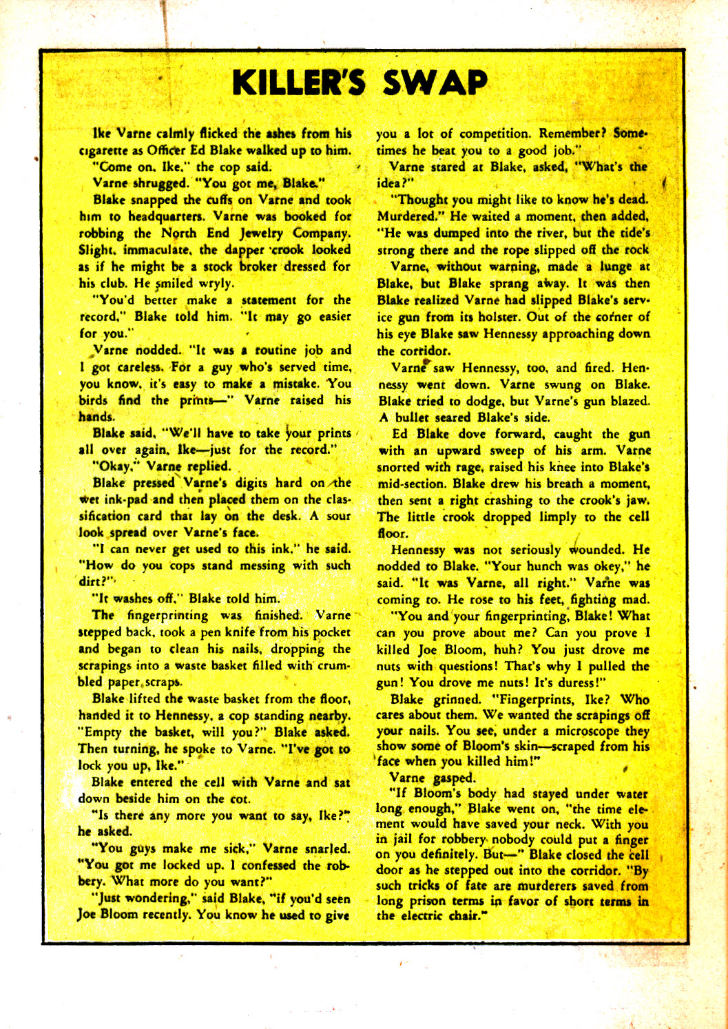 Read online Cat-Man Comics comic -  Issue #32 - 36