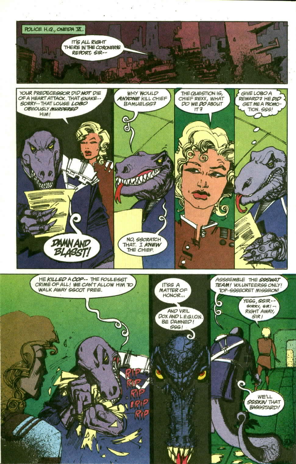 Read online Lobo (1990) comic -  Issue #2 - 7