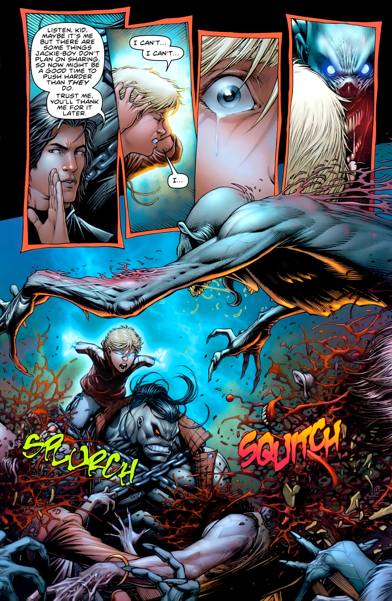 Read online The Darkness/Pitt comic -  Issue #3 - 5