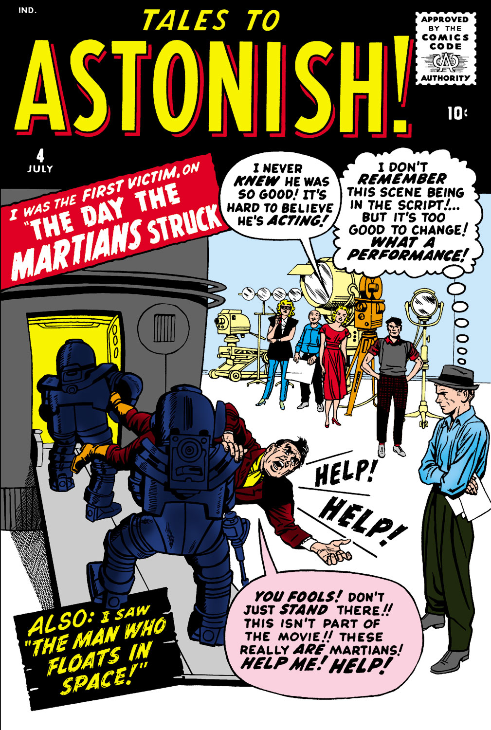 Read online Tales to Astonish (1959) comic -  Issue #4 - 1