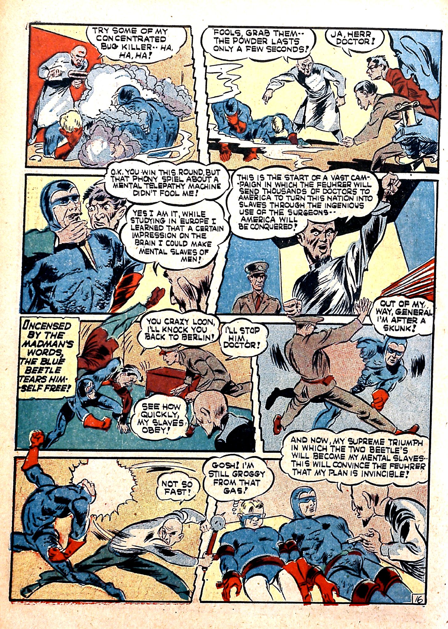 Read online The Blue Beetle comic -  Issue #17 - 18
