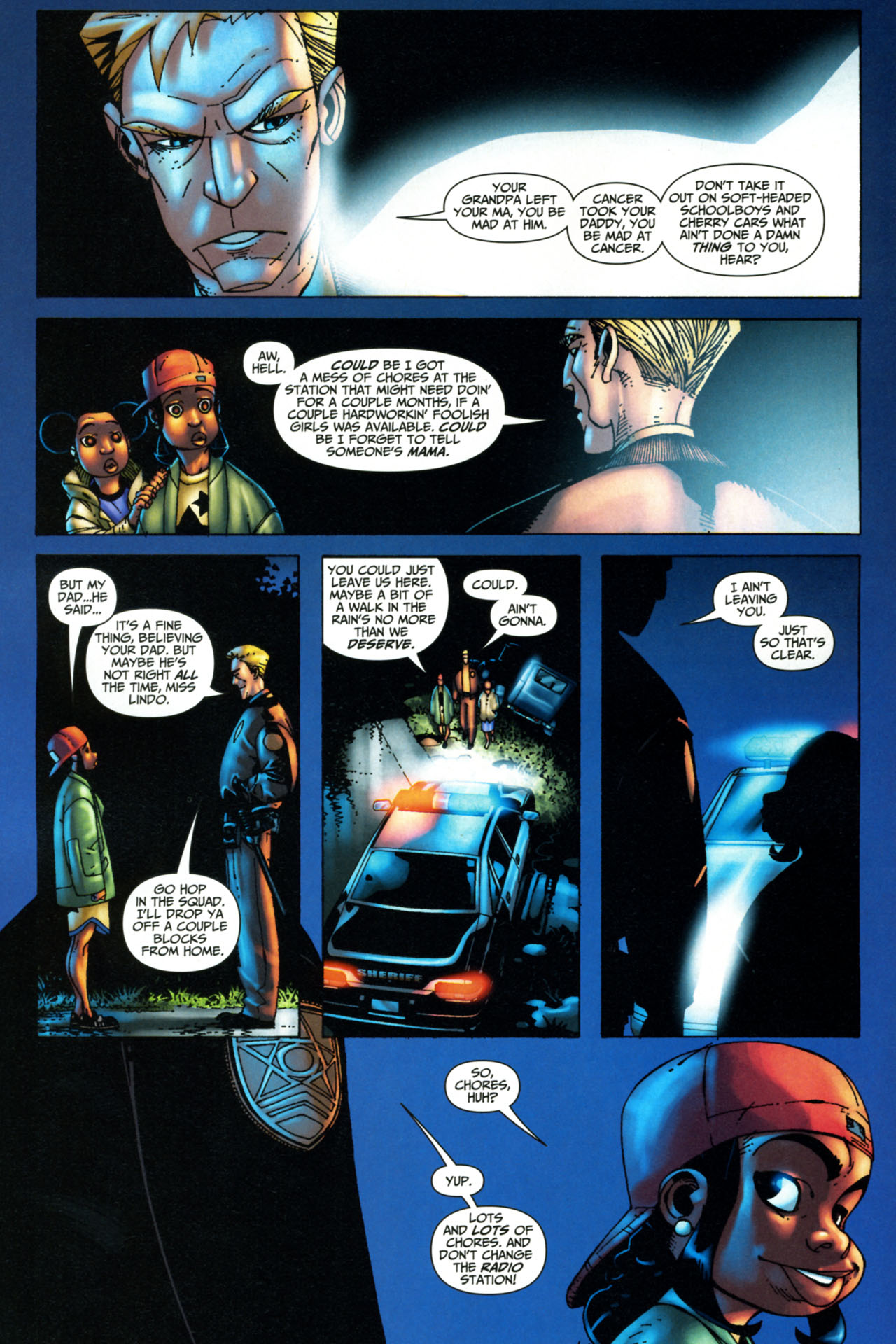 Read online Welcome To Tranquility comic -  Issue #8 - 9