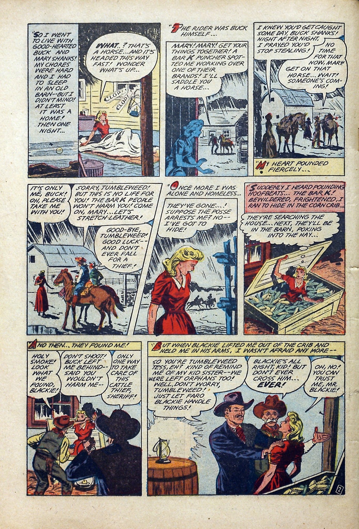 Read online Western Hearts comic -  Issue #3 - 20