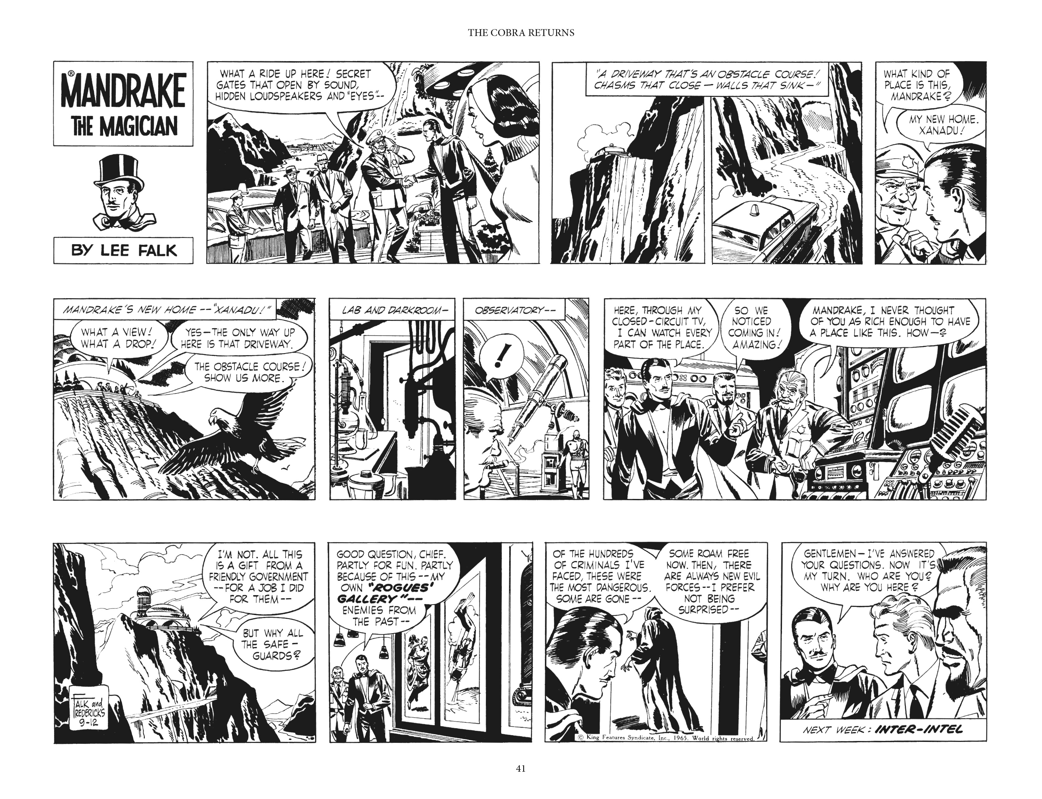 Read online Mandrake the Magician: The Fred Fredricks Sundays comic -  Issue # TPB (Part 1) - 42