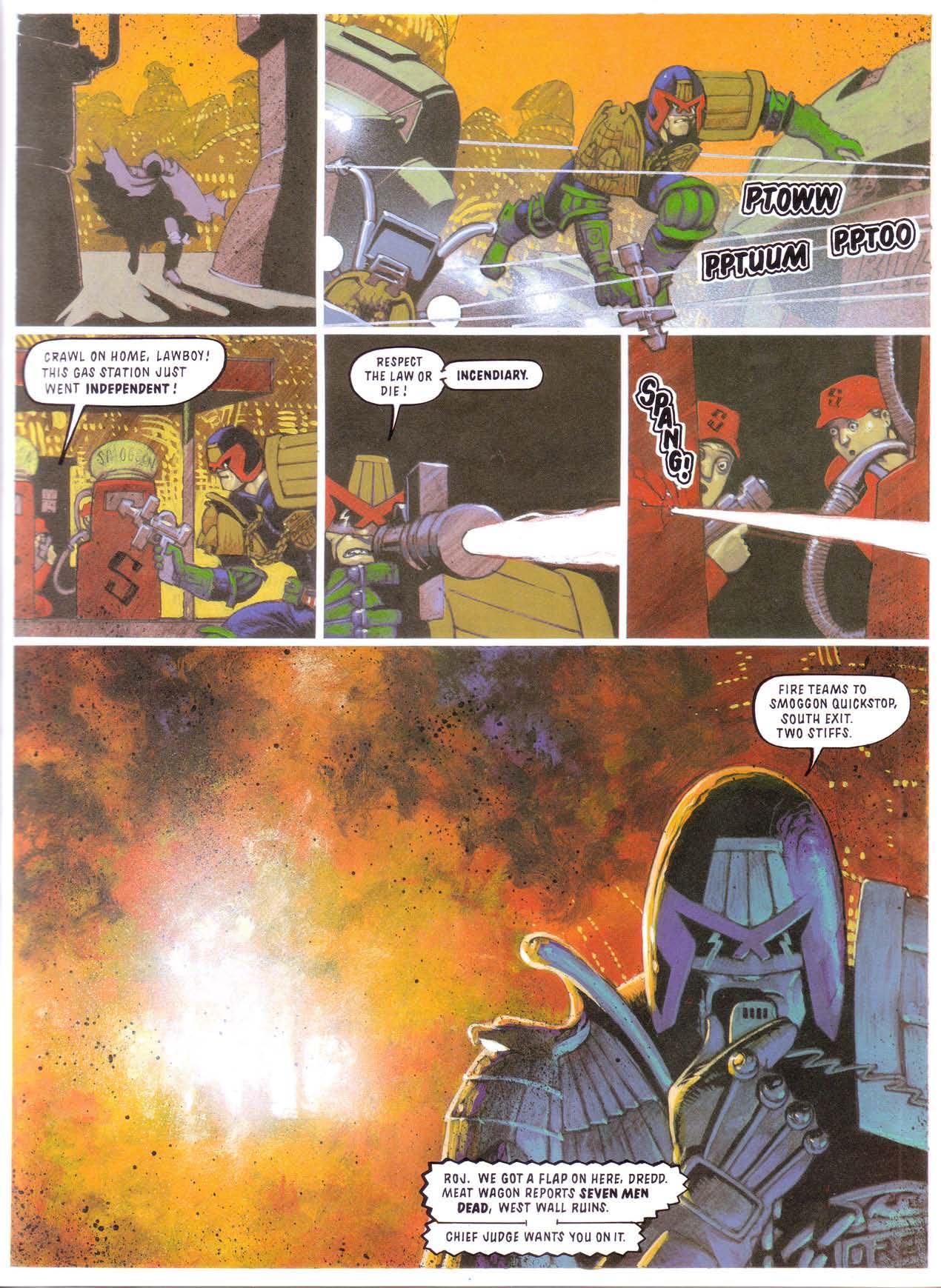 Read online Judge Dredd: Goodnight Kiss comic -  Issue # TPB - 13