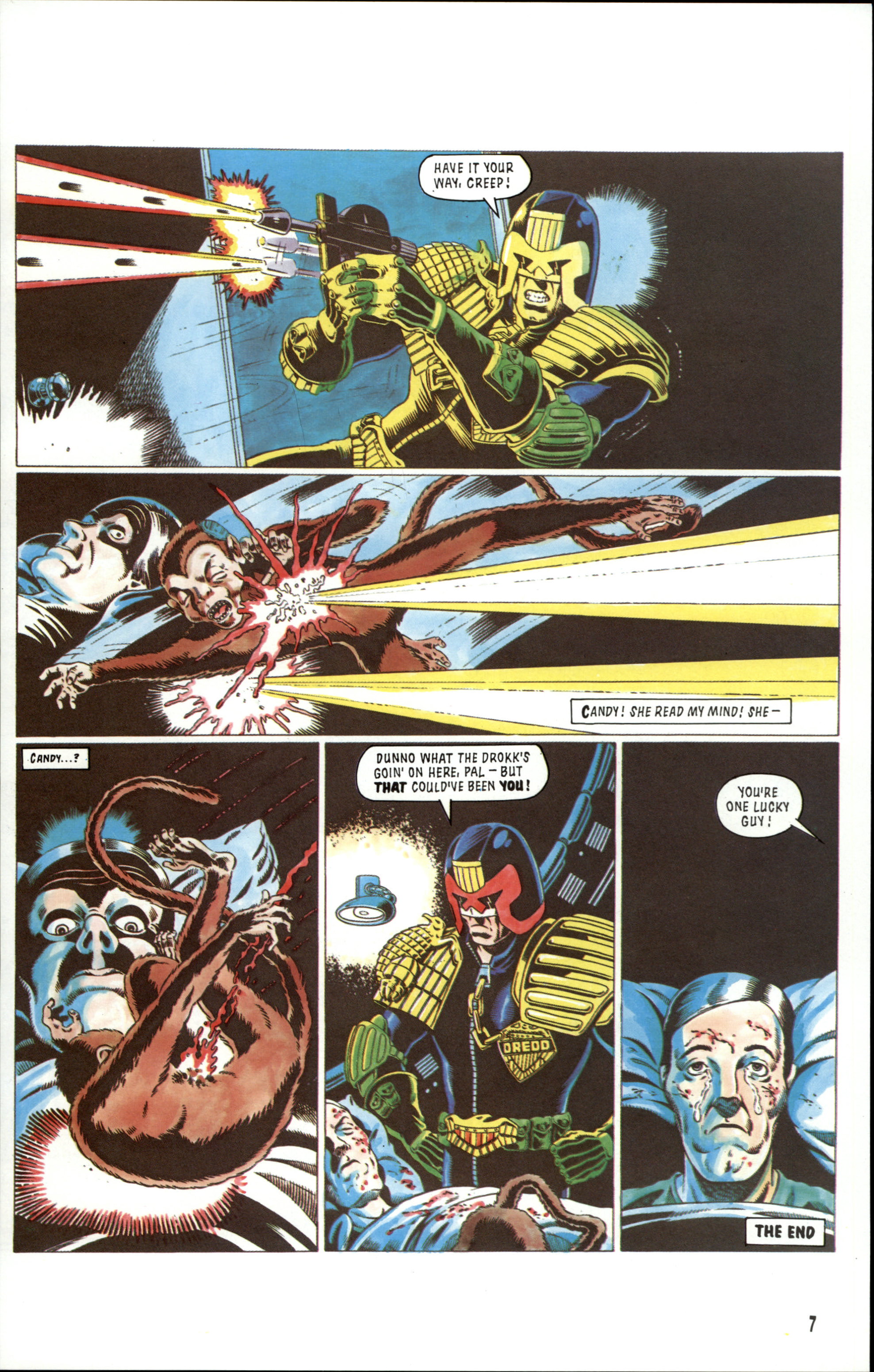 Read online Dredd Rules! comic -  Issue #9 - 9
