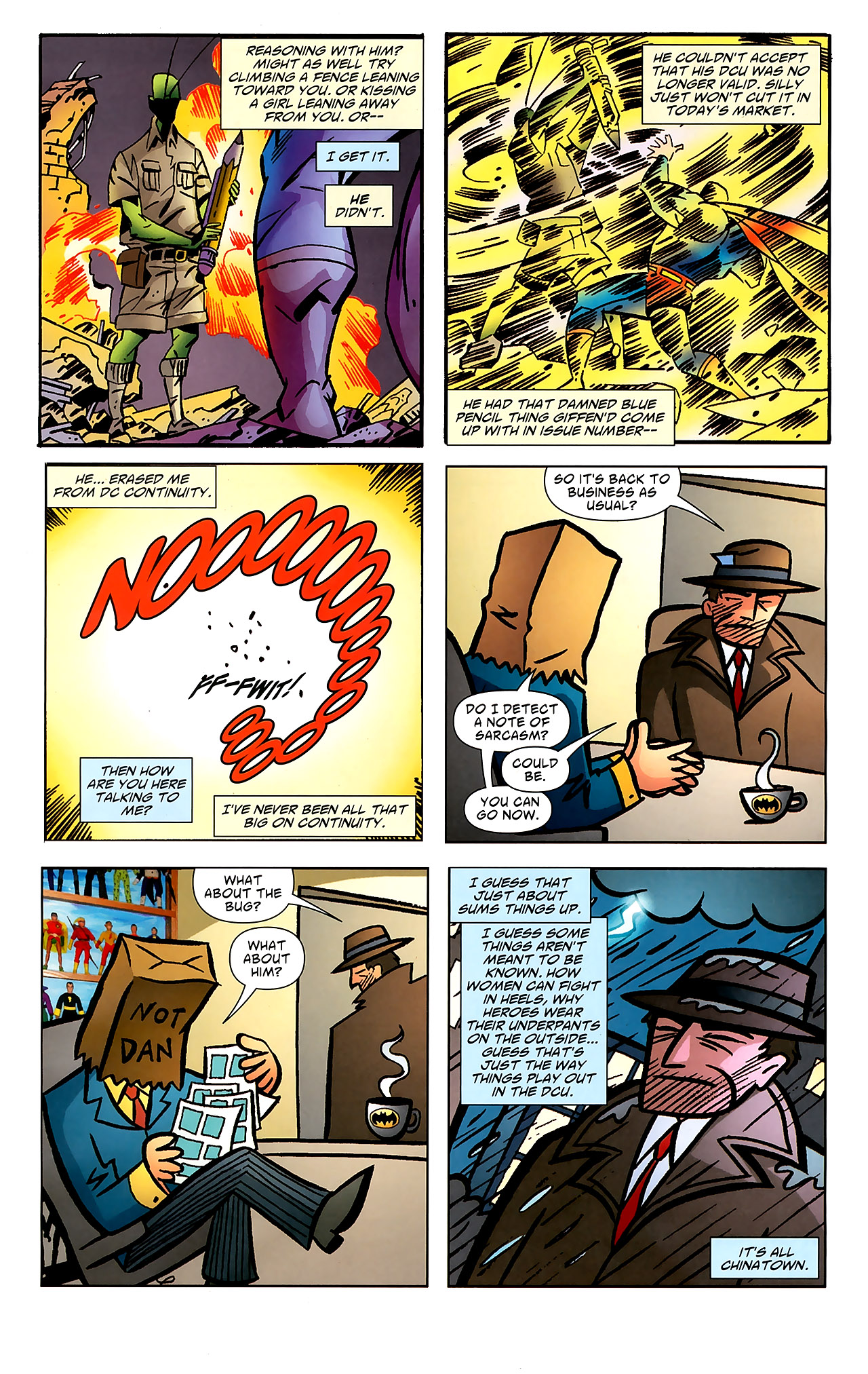 Read online Ambush Bug: Year None comic -  Issue #7 - 22