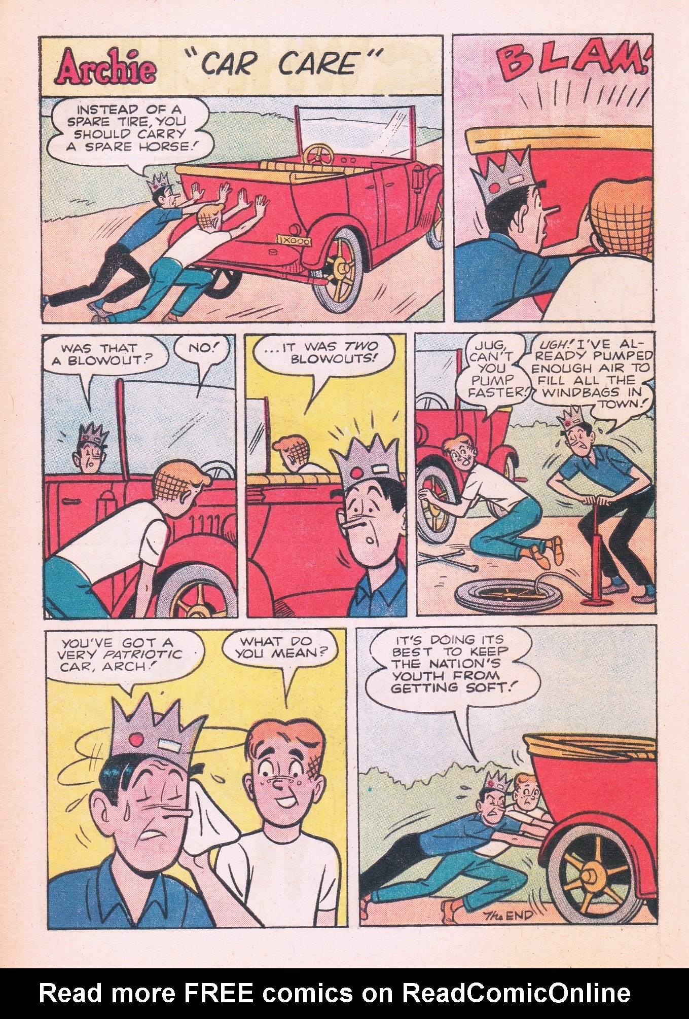 Read online Archie's Joke Book Magazine comic -  Issue #81 - 16