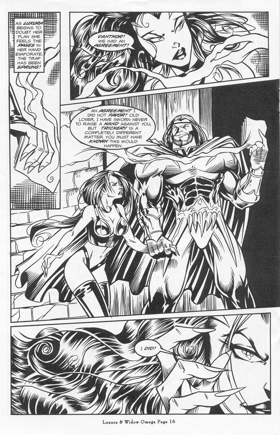 Read online Luxura & Widow Blood Lust Omega comic -  Issue # Full - 18