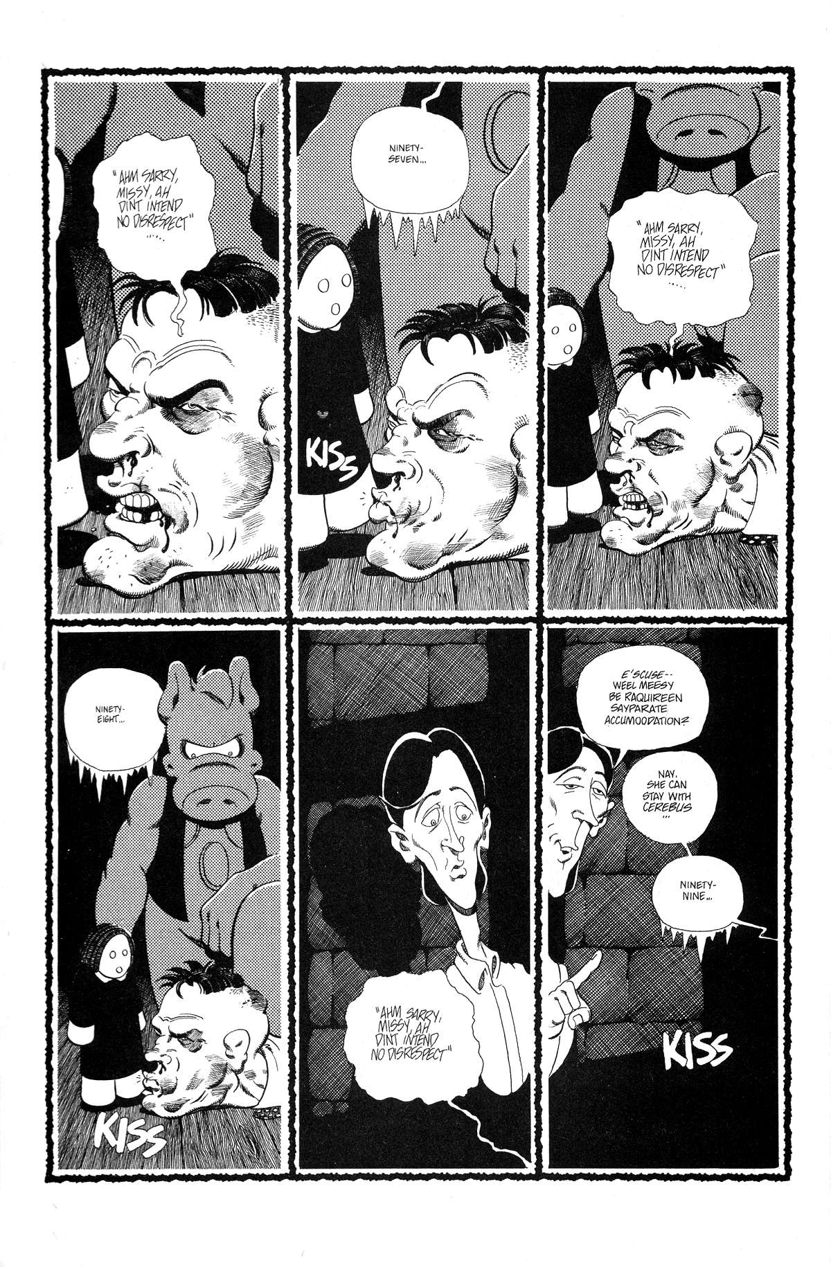 Read online Cerebus comic -  Issue #165 - 6