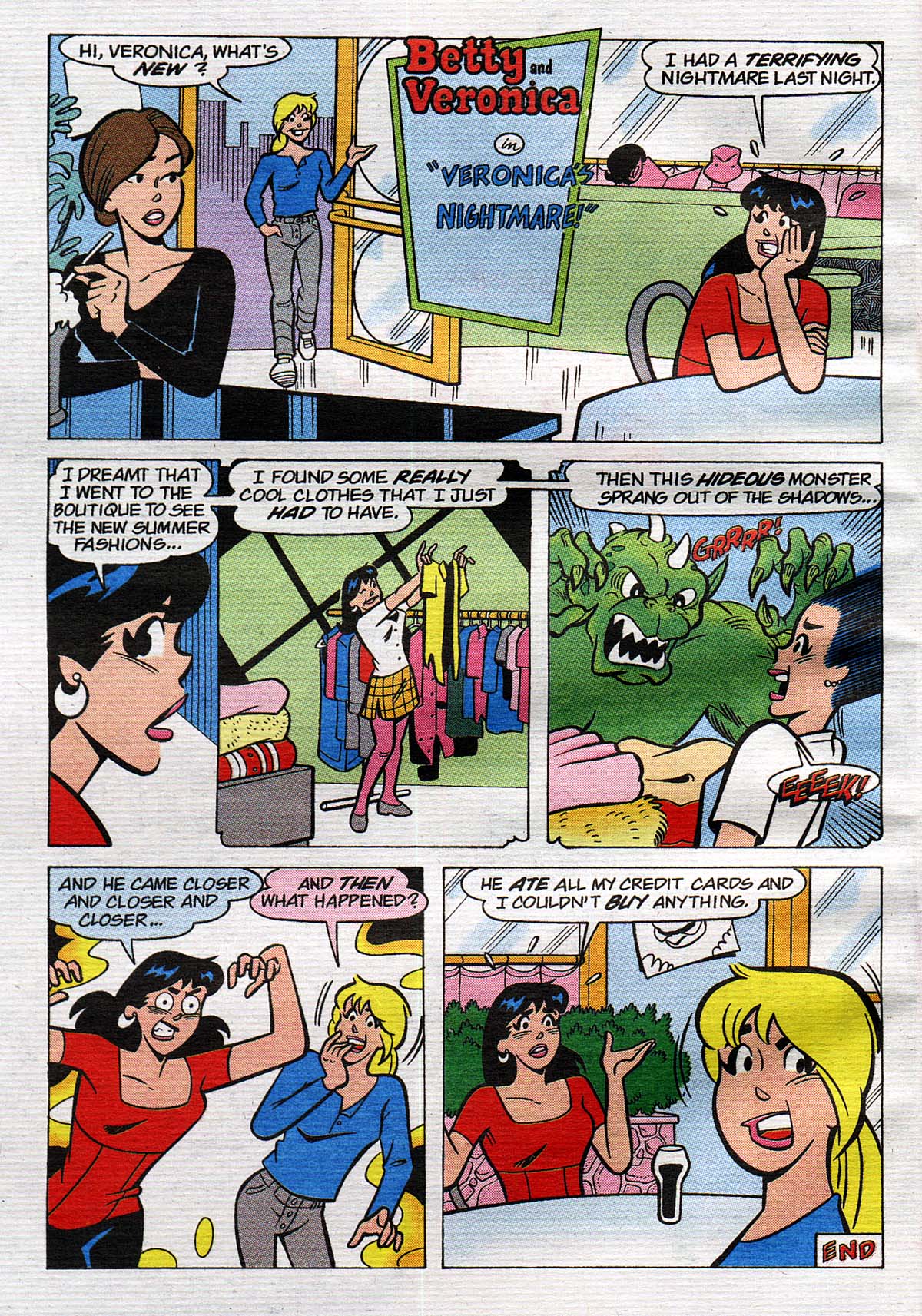 Read online Betty and Veronica Digest Magazine comic -  Issue #151 - 9