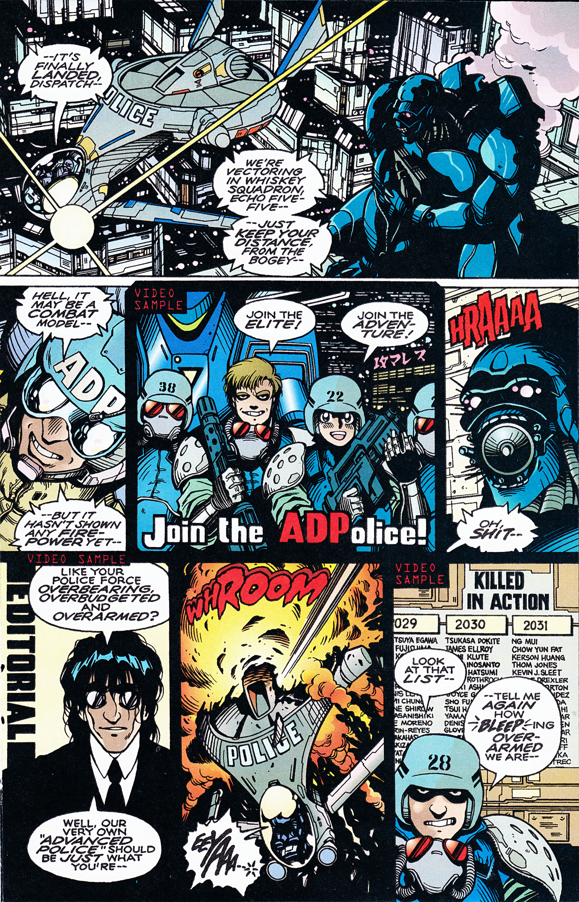 Read online Bubblegum Crisis: Grand Mal comic -  Issue #1 - 16