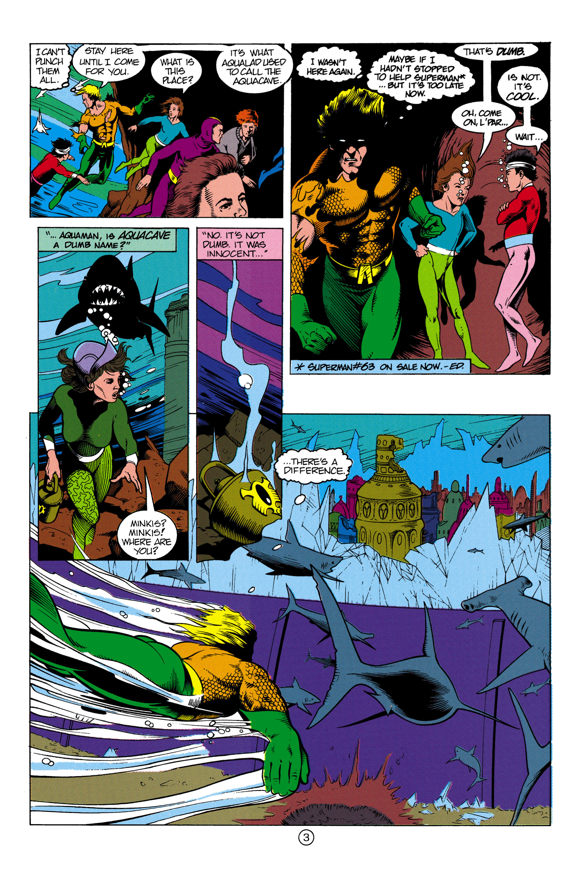 Aquaman (1991) Issue #3 #3 - English 4