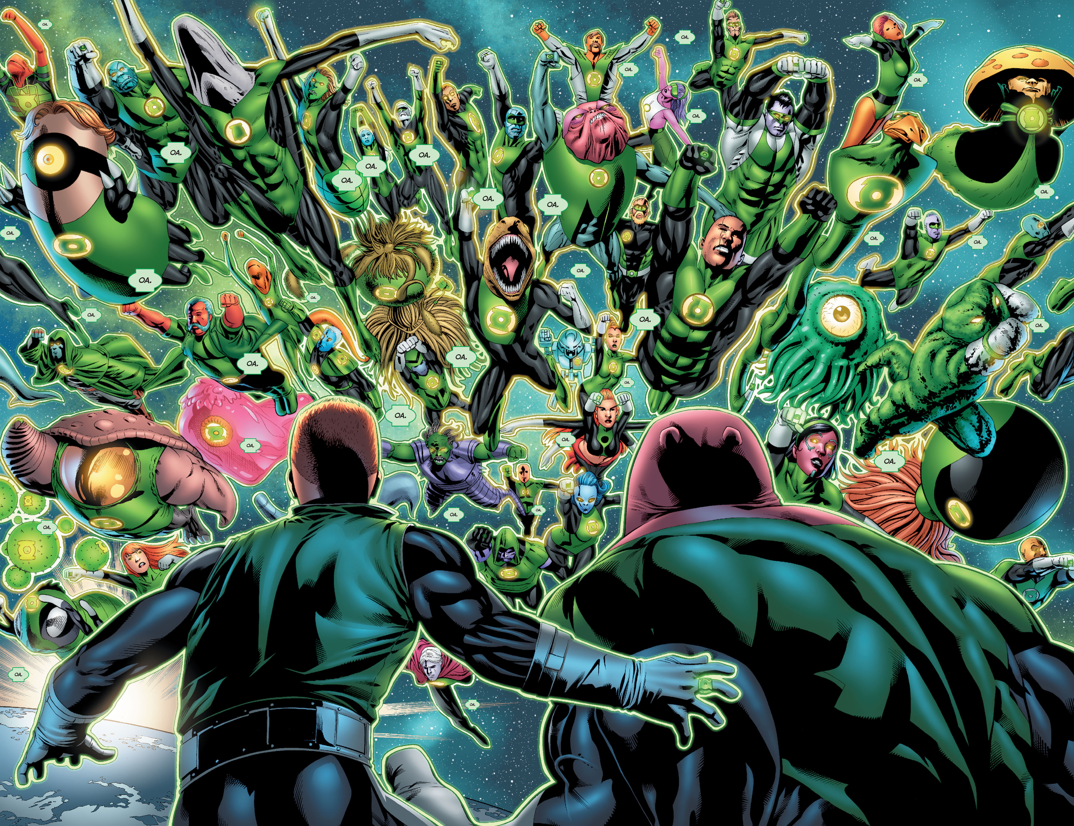 Read online Green Lantern: War of the Green Lanterns (2011) comic -  Issue # TPB - 74