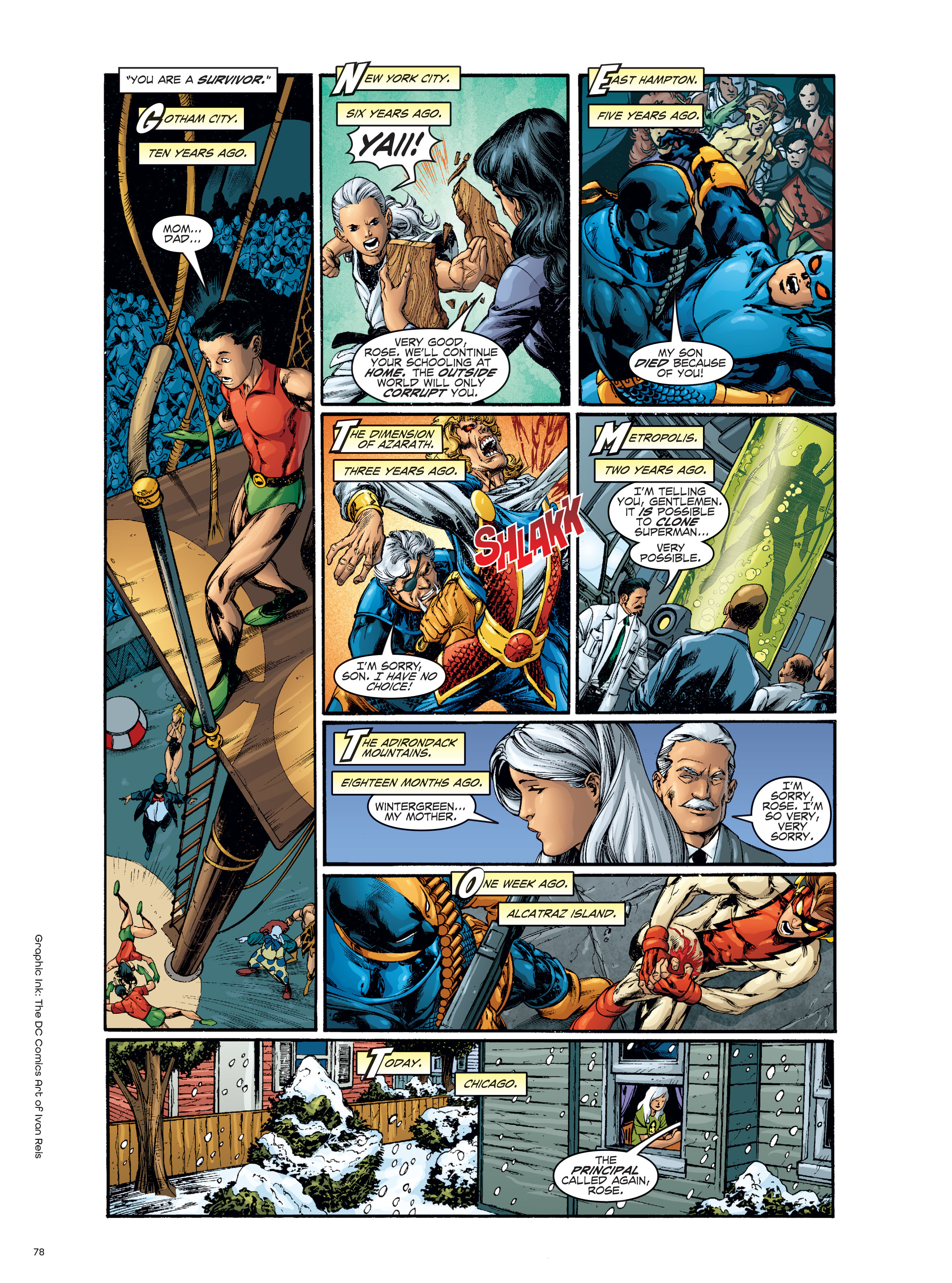 Read online Graphic Ink: The DC Comics Art of Ivan Reis comic -  Issue # TPB (Part 1) - 77