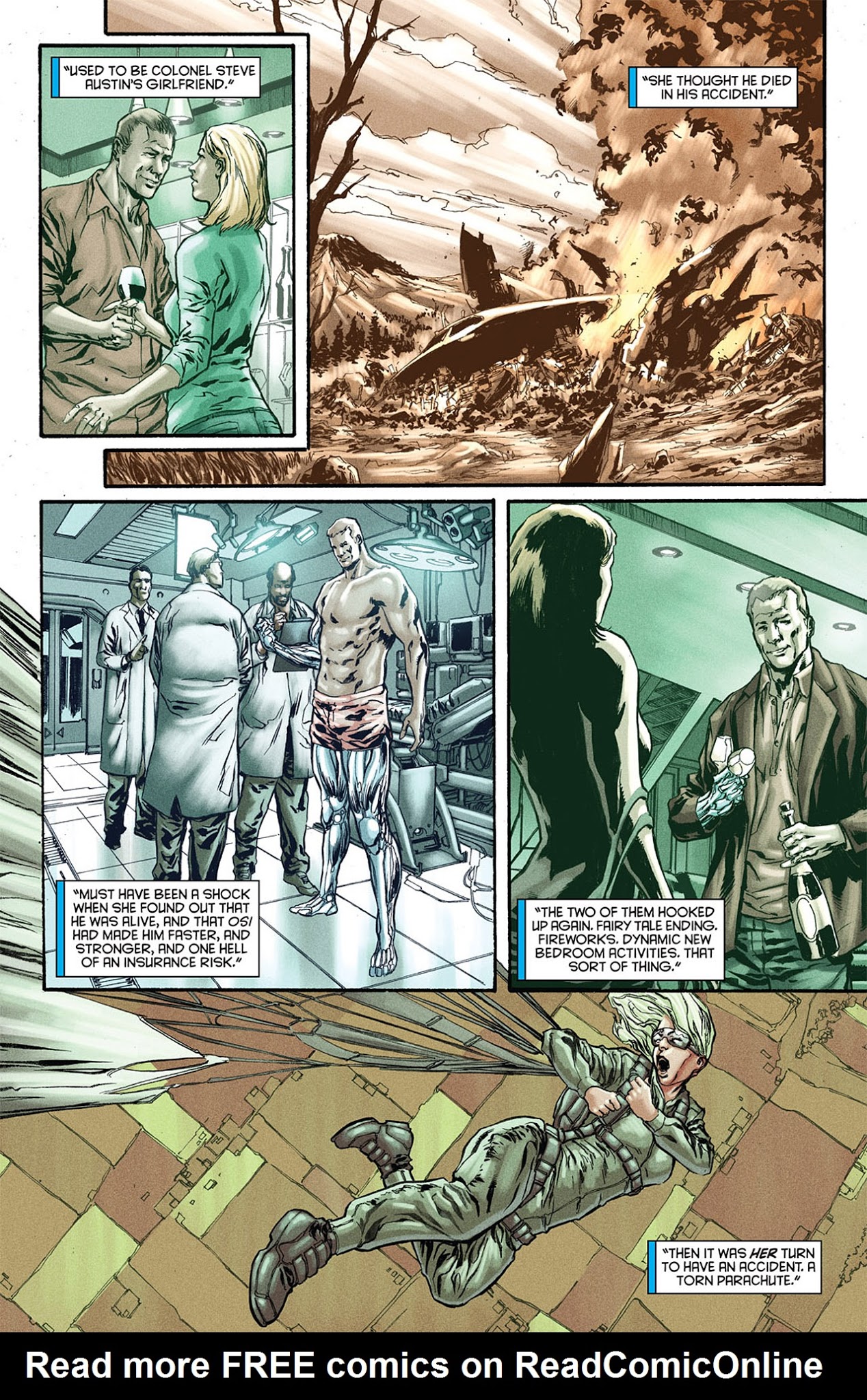 Read online The Bionic Woman comic -  Issue #1 - 8