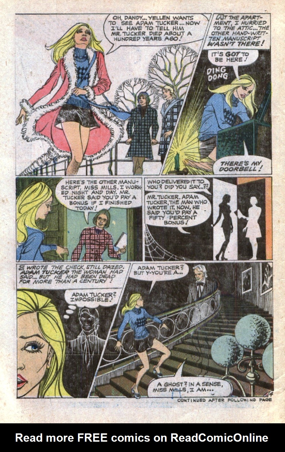 Read online Haunted Love (1973) comic -  Issue #10 - 6