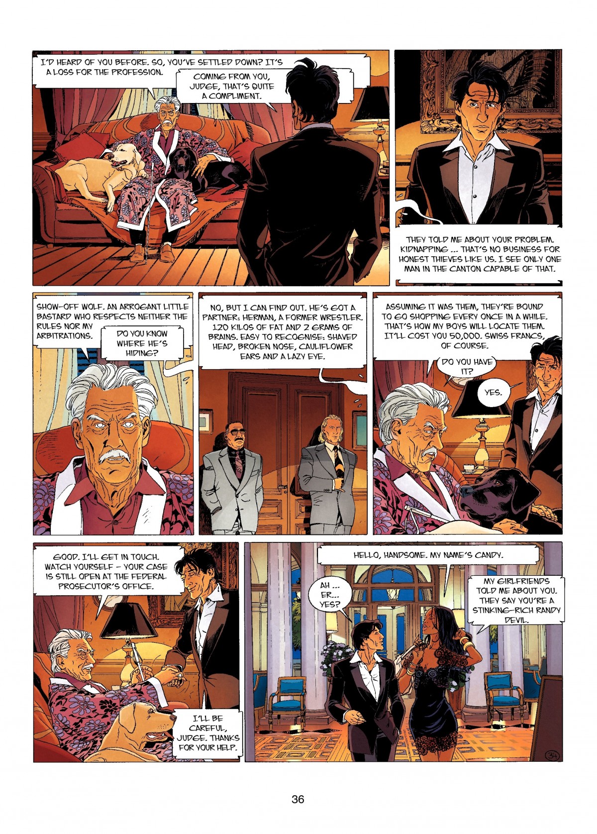Read online Largo Winch comic -  Issue # TPB 13 - 36
