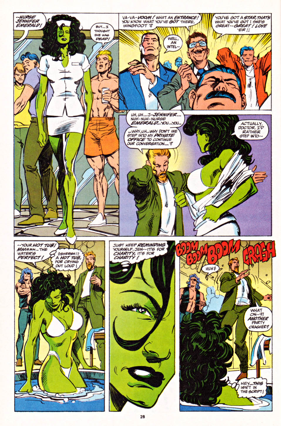 Read online The Sensational She-Hulk comic -  Issue #55 - 21