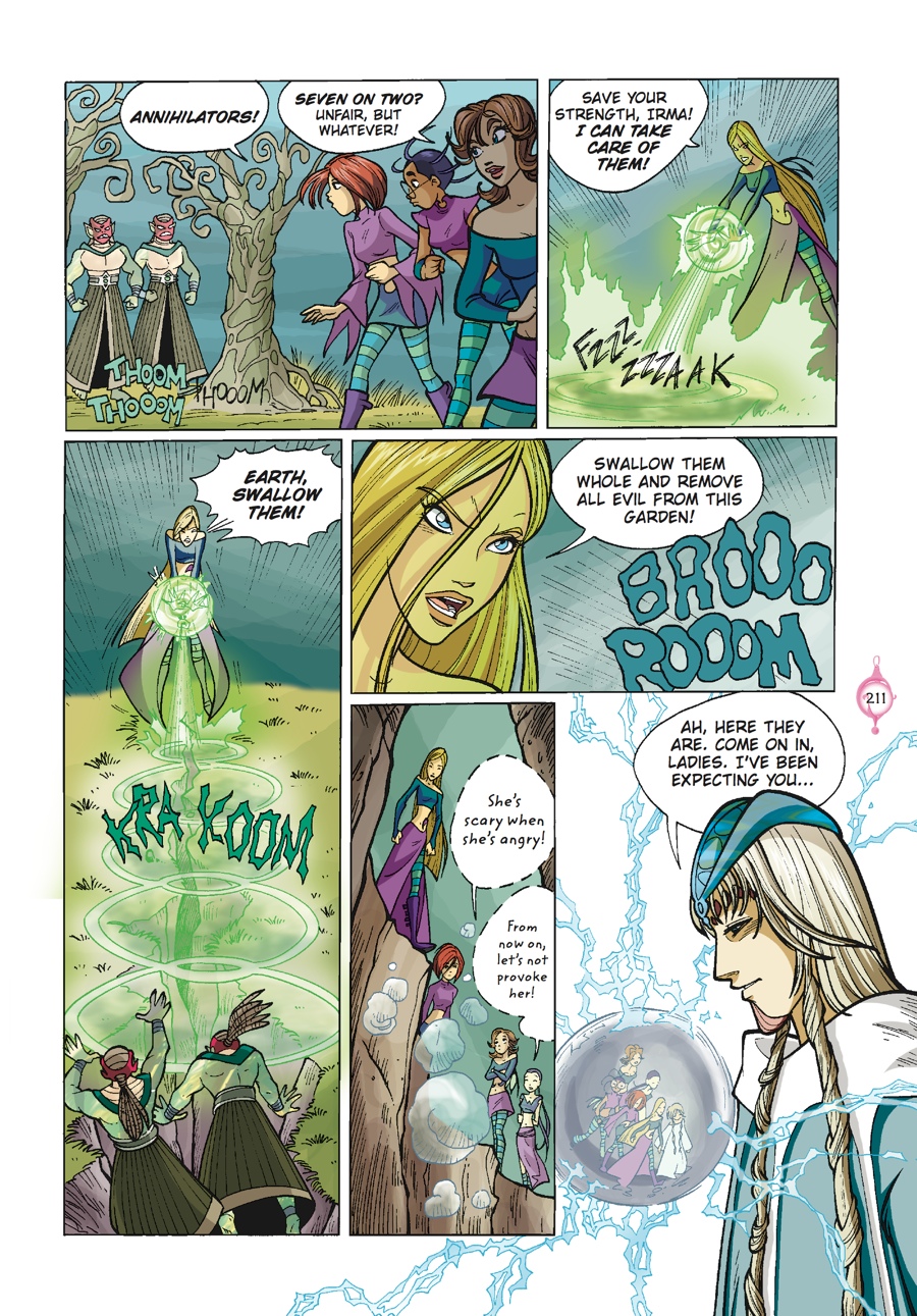 Read online W.i.t.c.h. Graphic Novels comic -  Issue # TPB 3 - 212