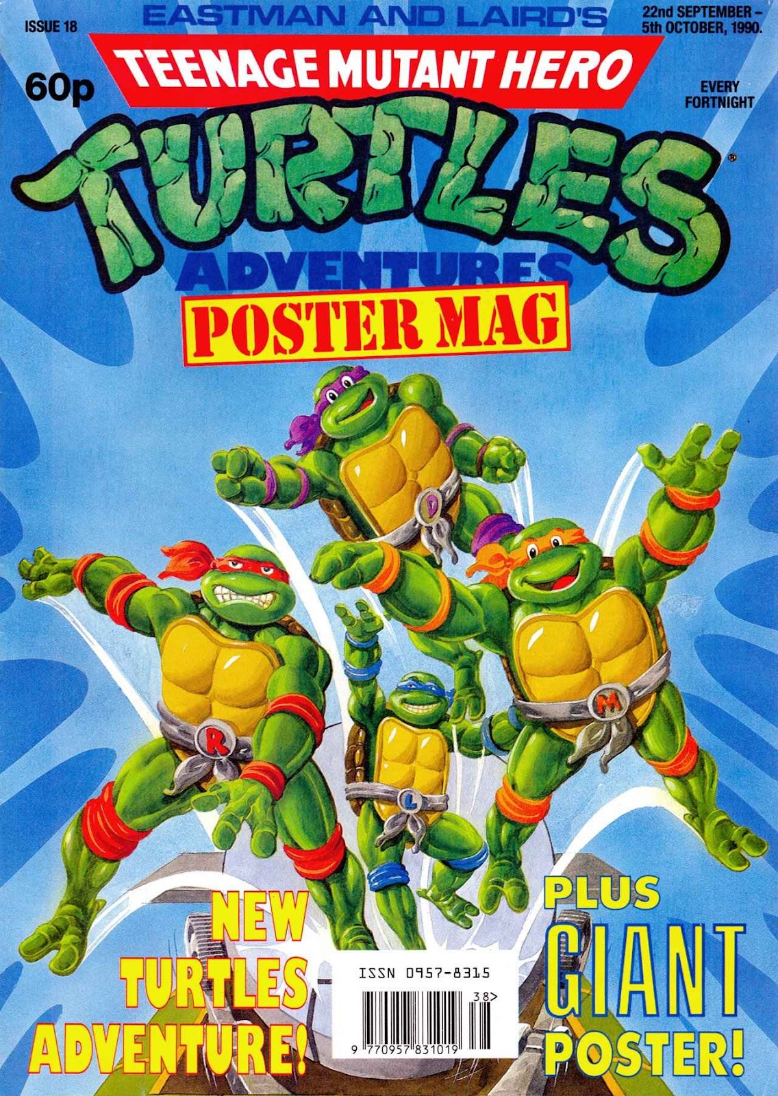 Teenage Mutant Hero Turtles Adventures issue 18 - Page 1